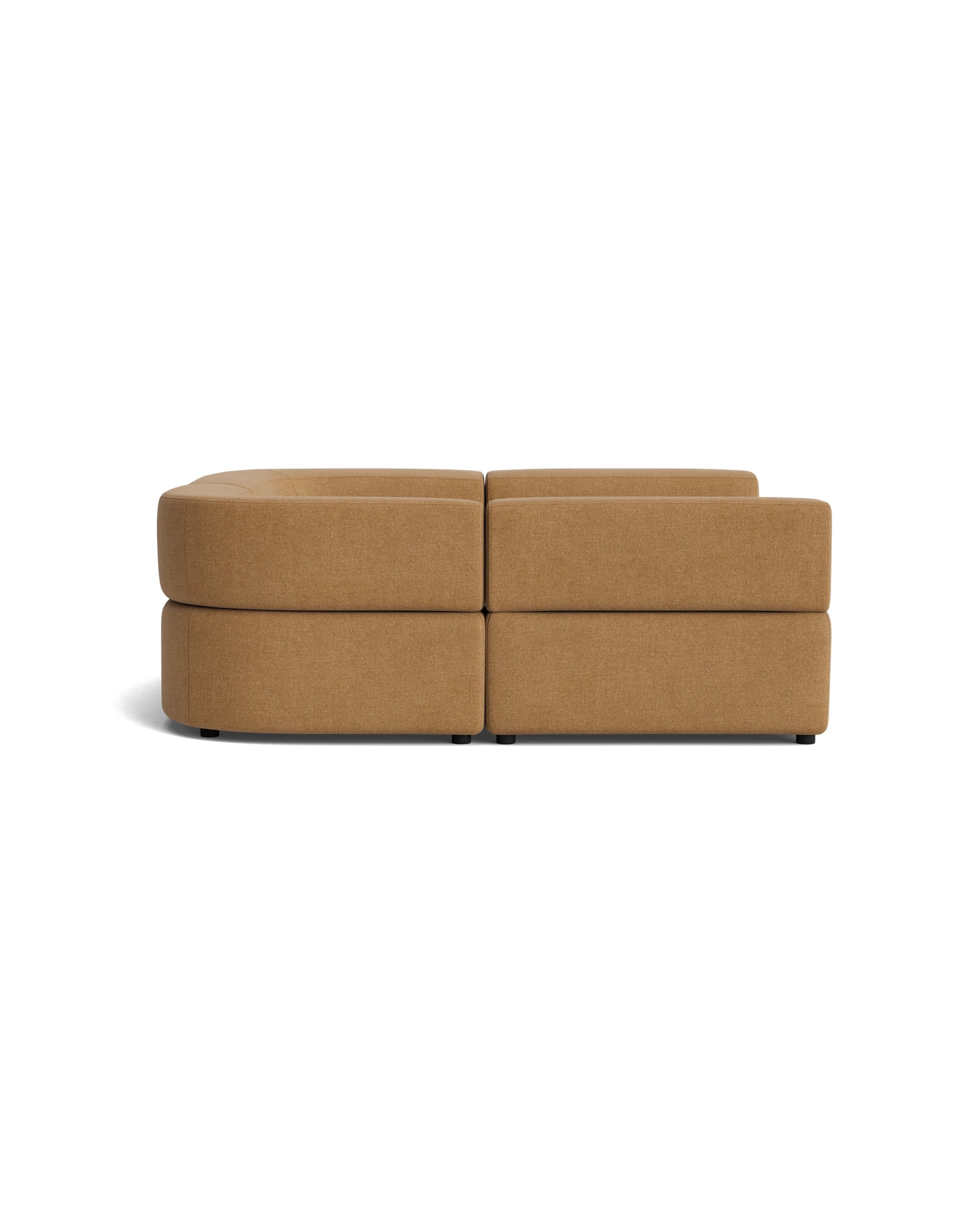 Stretch Pit Sofa - Fossil Fawn