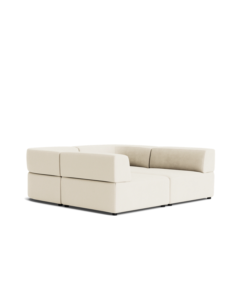 Stretch Pit Sofa - Corduroy Off White