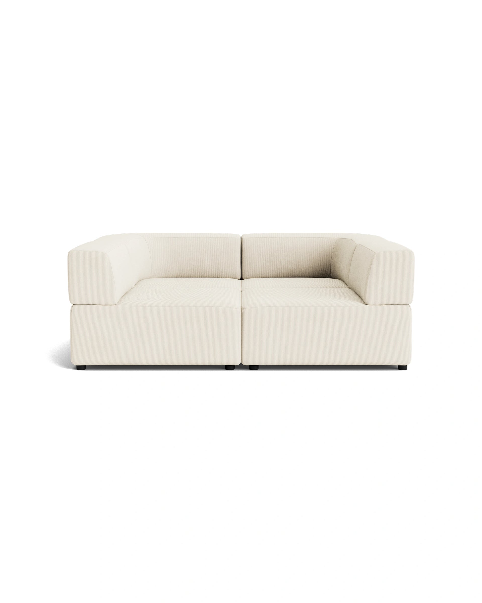 Stretch Pit Sofa - Corduroy Off White