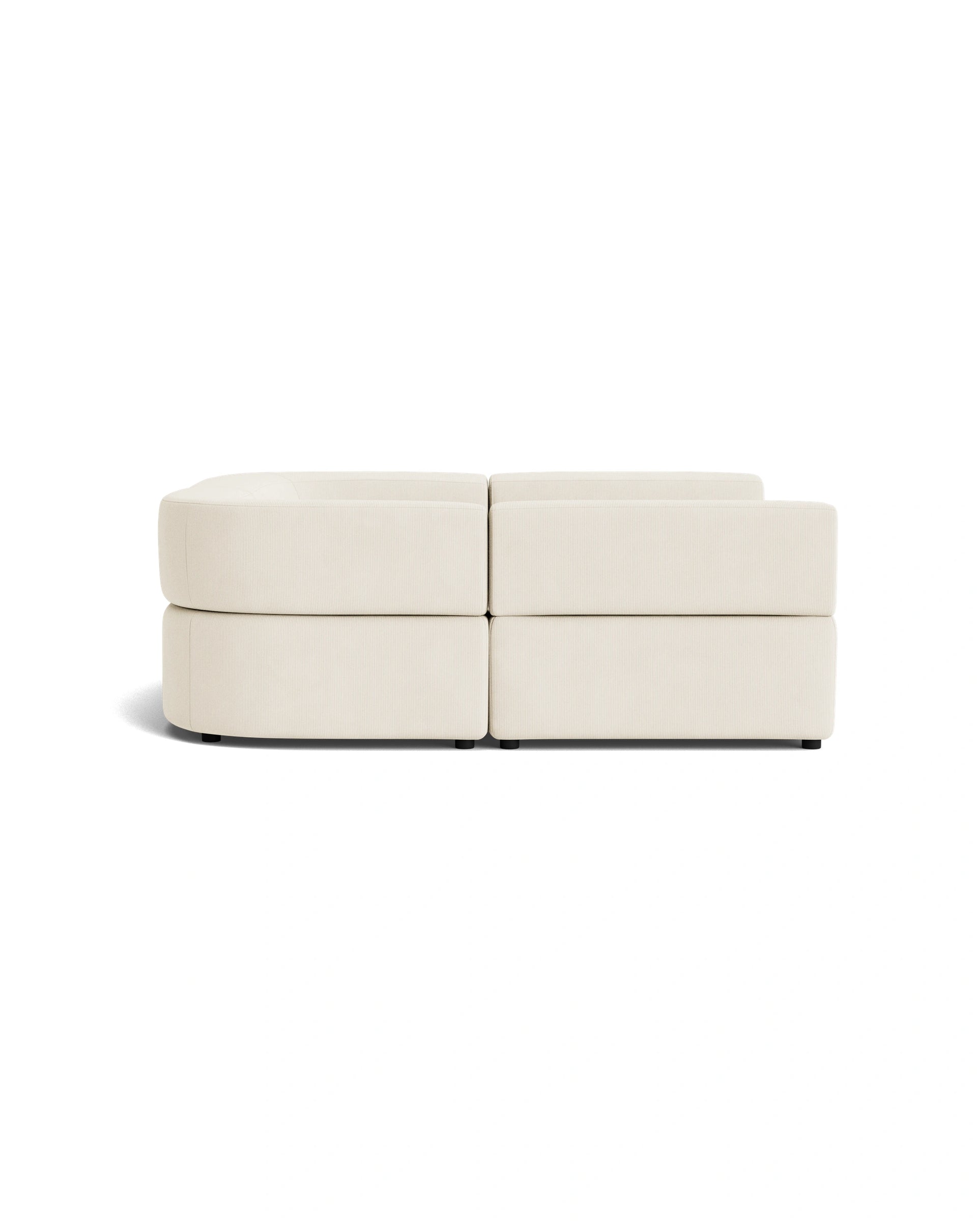 Stretch Pit Sofa - Corduroy Off White