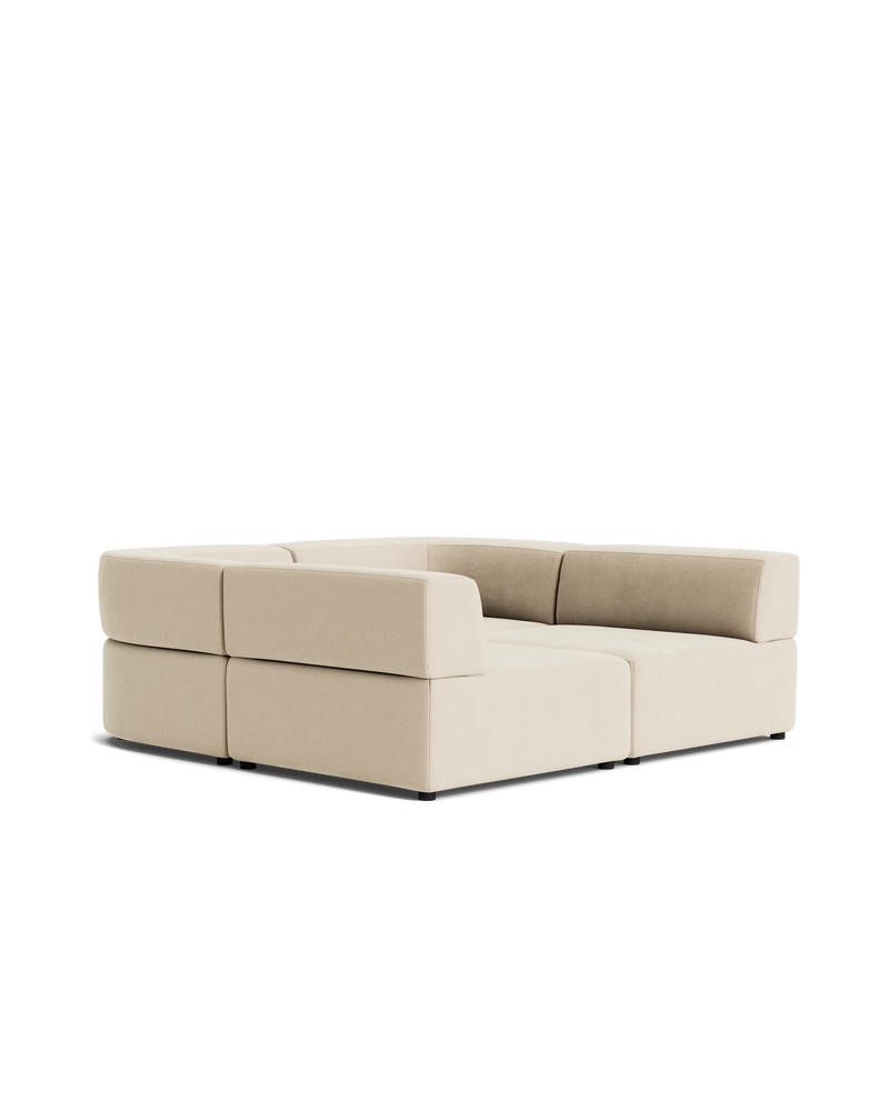 Stretch Pit Sofa - Corduroy Mist