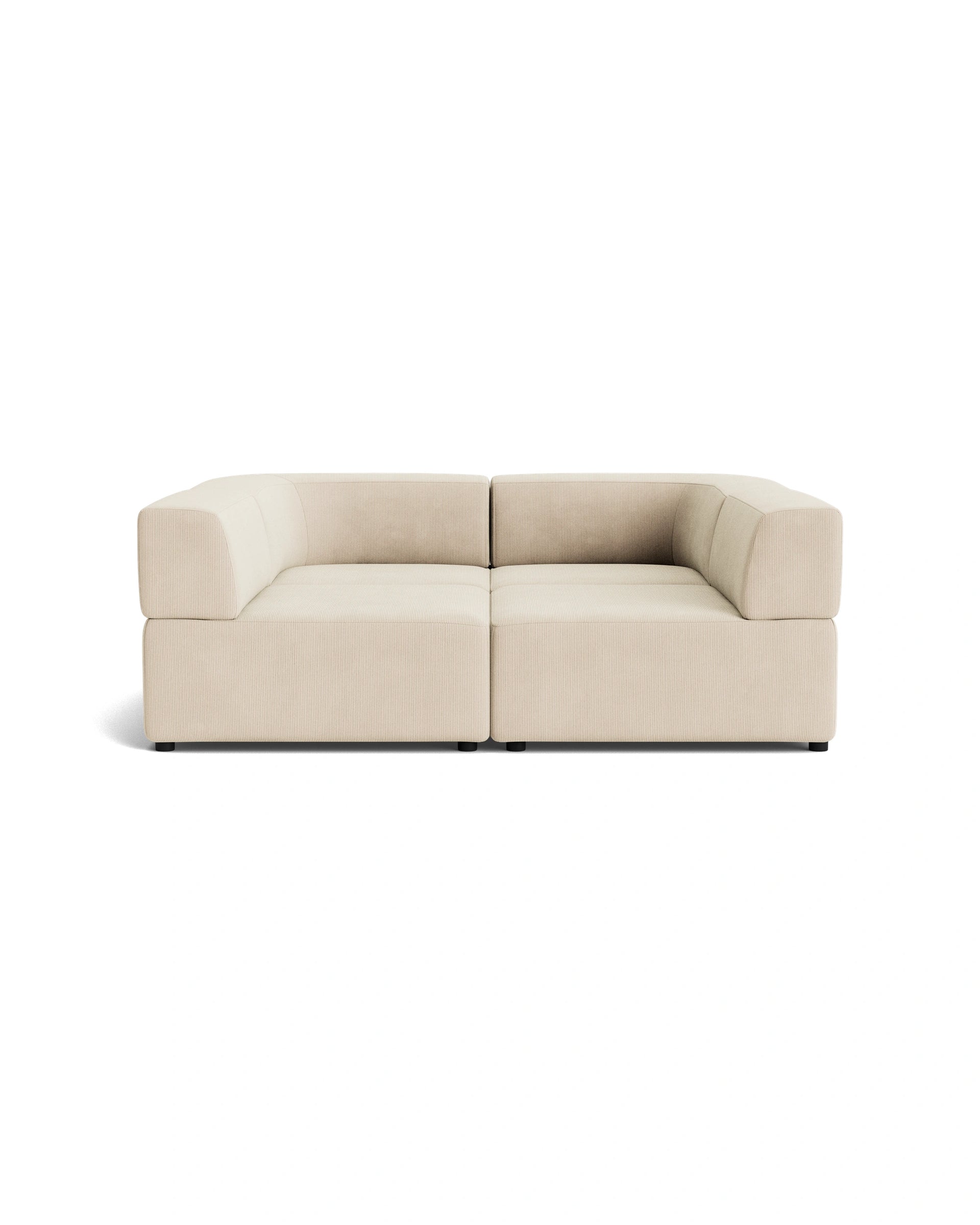 Stretch Pit Sofa - Corduroy Mist