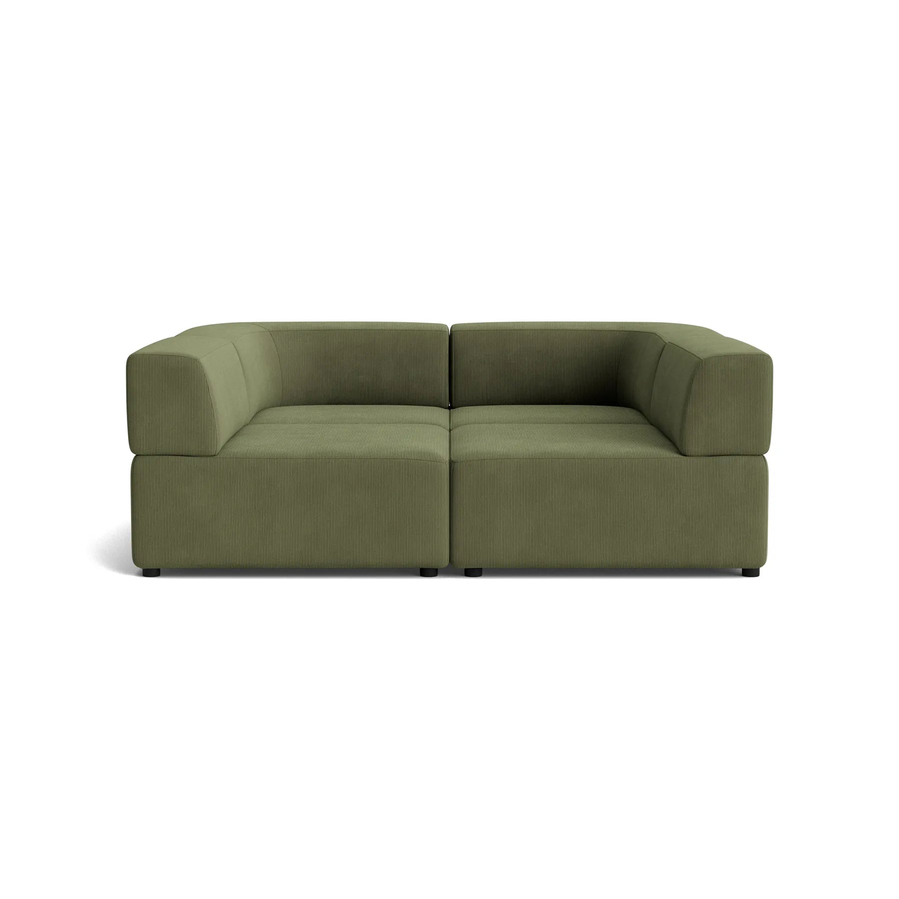 Stretch Pit Sofa - Corduroy Forest