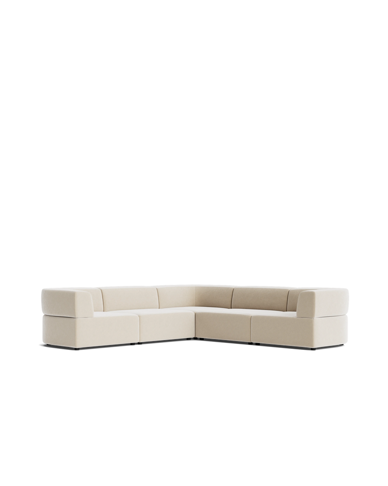 Stretch Corner Sofa - Eden Ecru