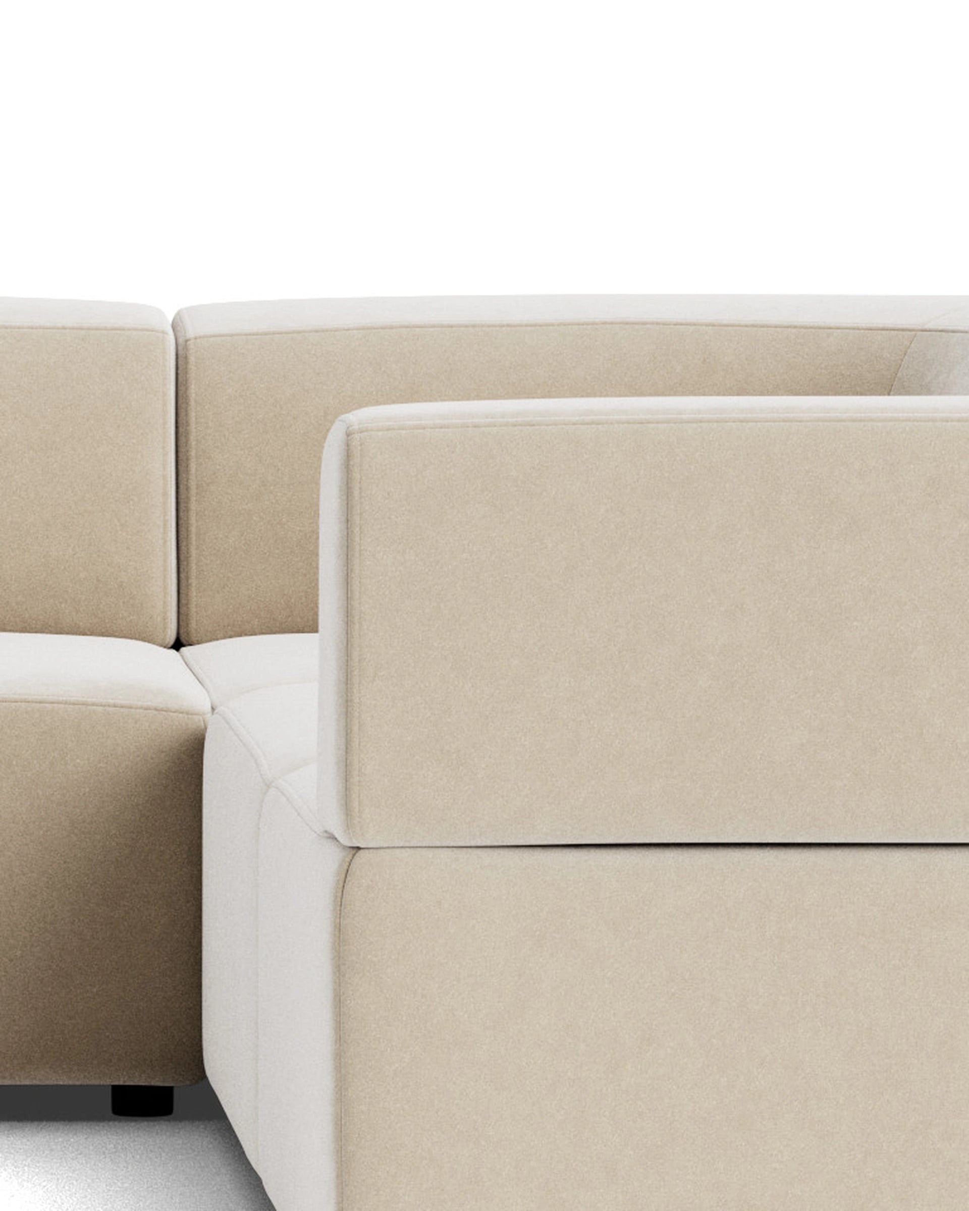 Stretch Corner Sofa - Eden Ecru