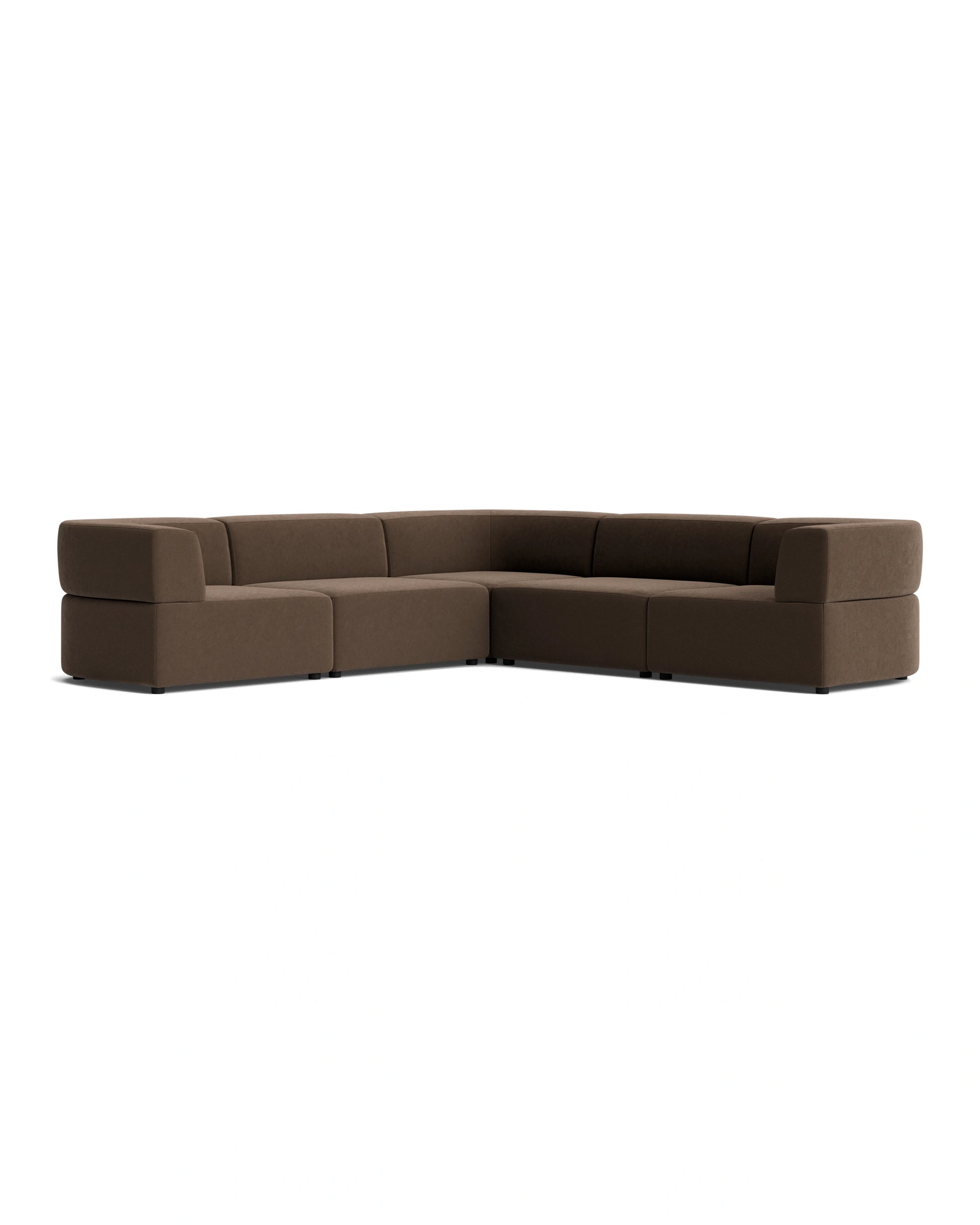 Stretch Corner Sofa - Eden Java