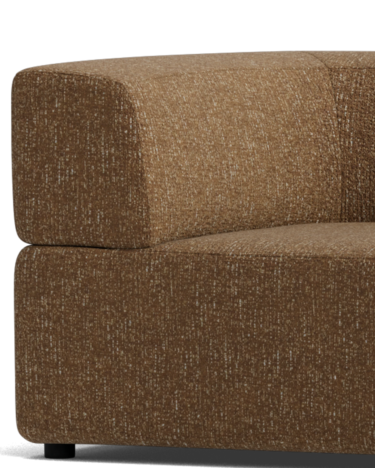 Stretch Corner Sofa - Fleck Ginger