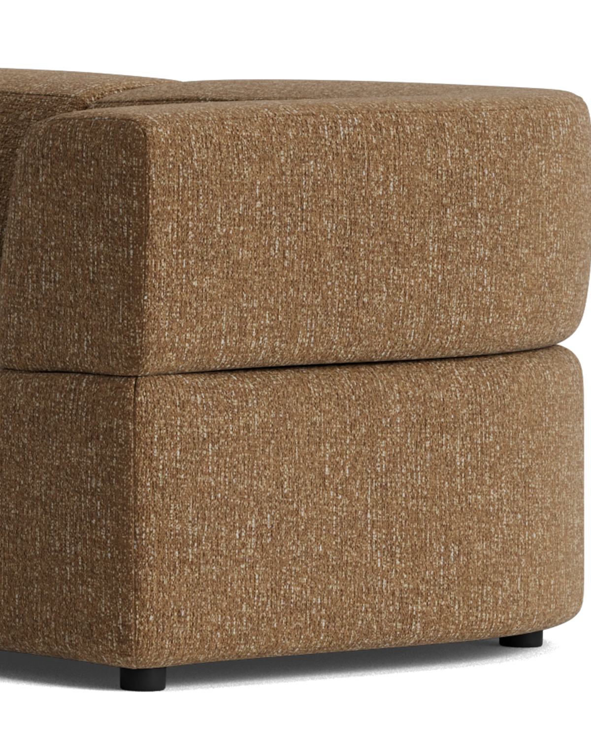 Stretch Corner Sofa - Fleck Ginger