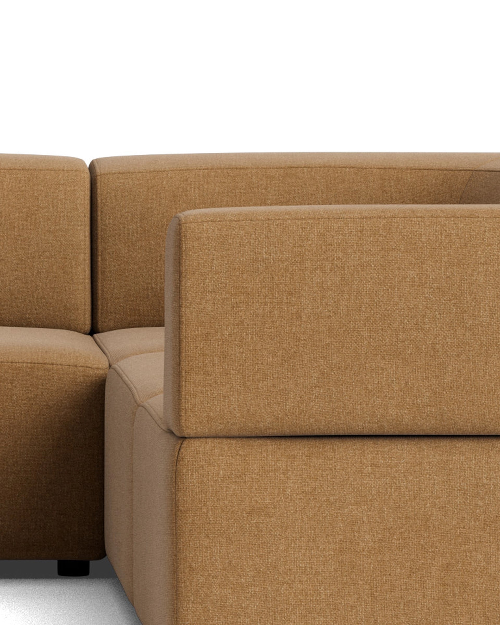 Stretch Corner Sofa - Fossil Fawn