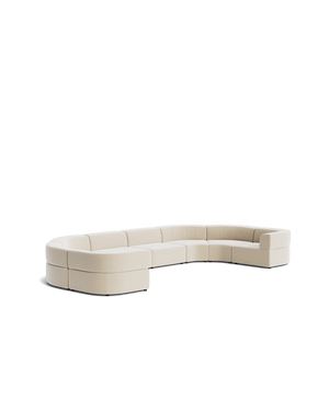 Stretch U Shape Modular Sofa - Eden Ecru