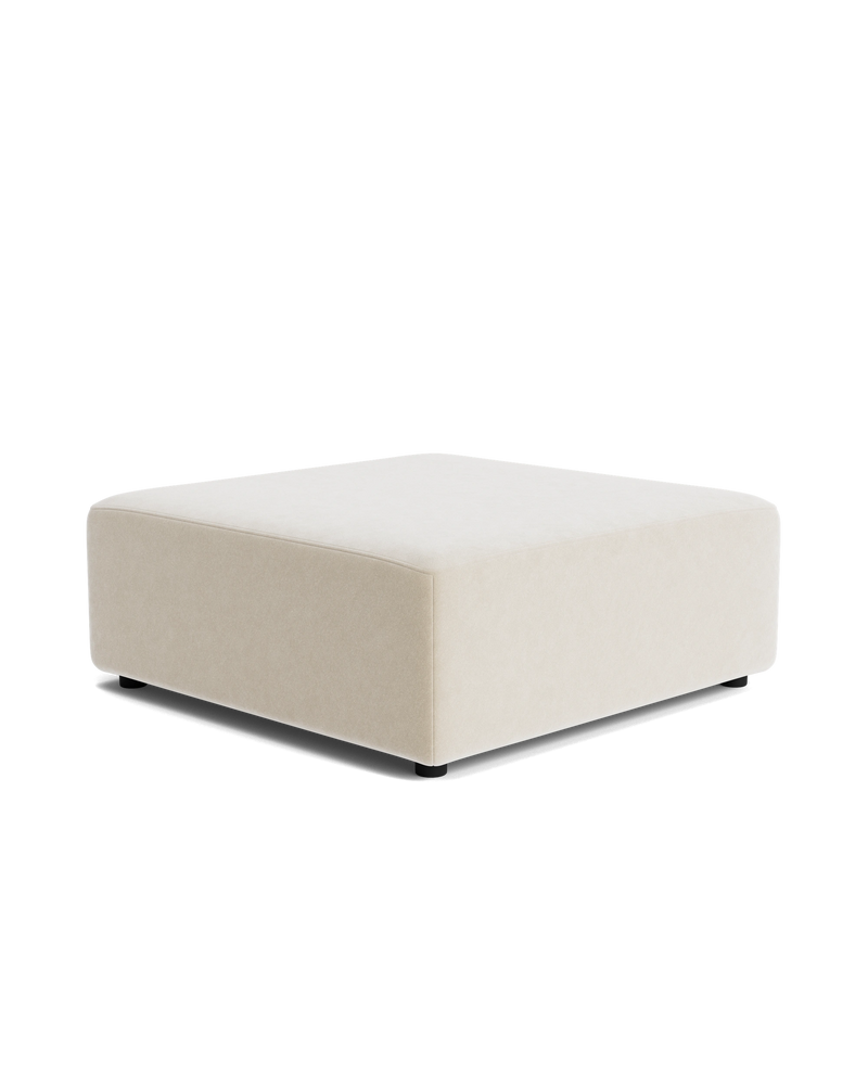 Stretch Ottoman - Eden Ecru