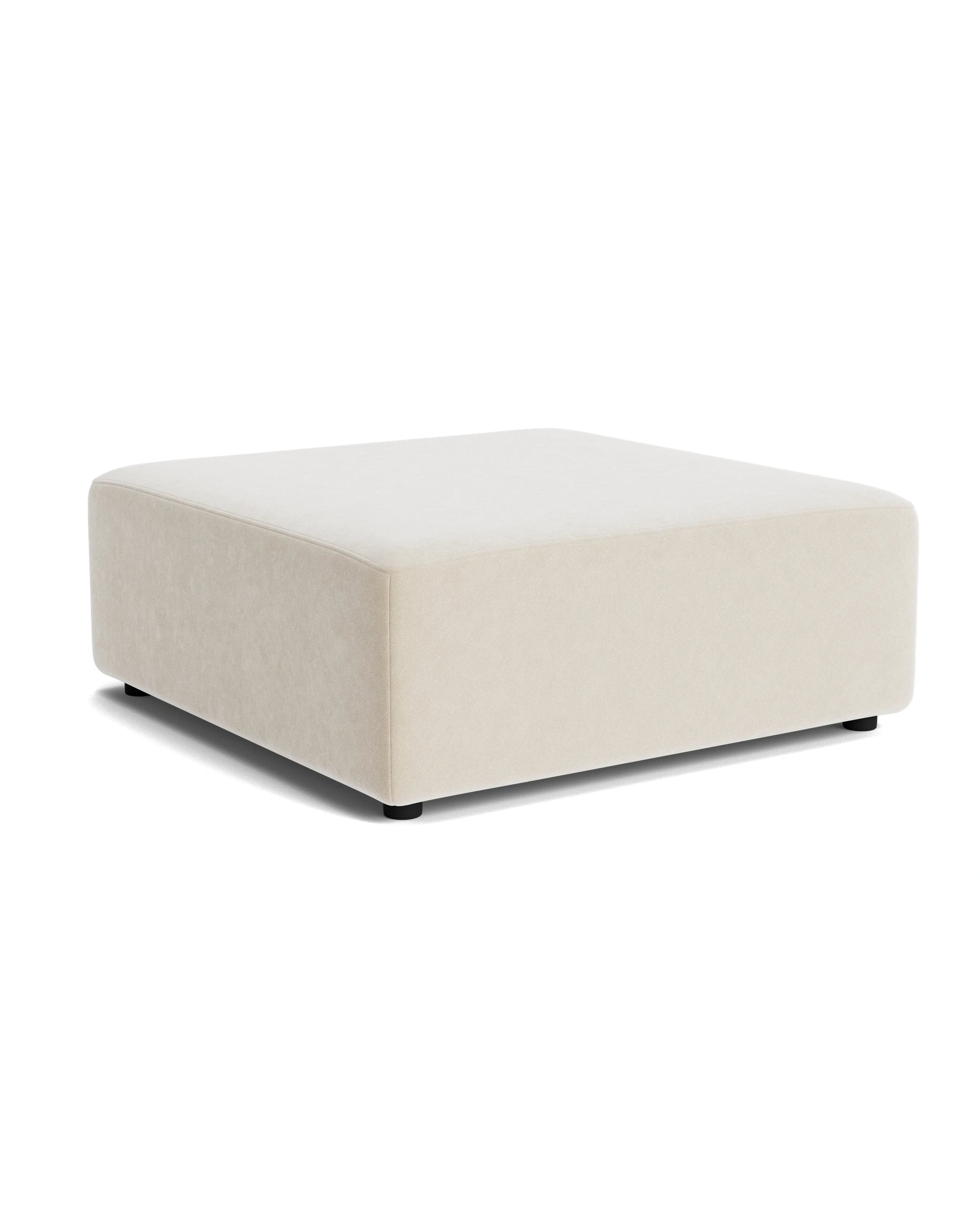 Stretch Ottoman - Eden Ecru