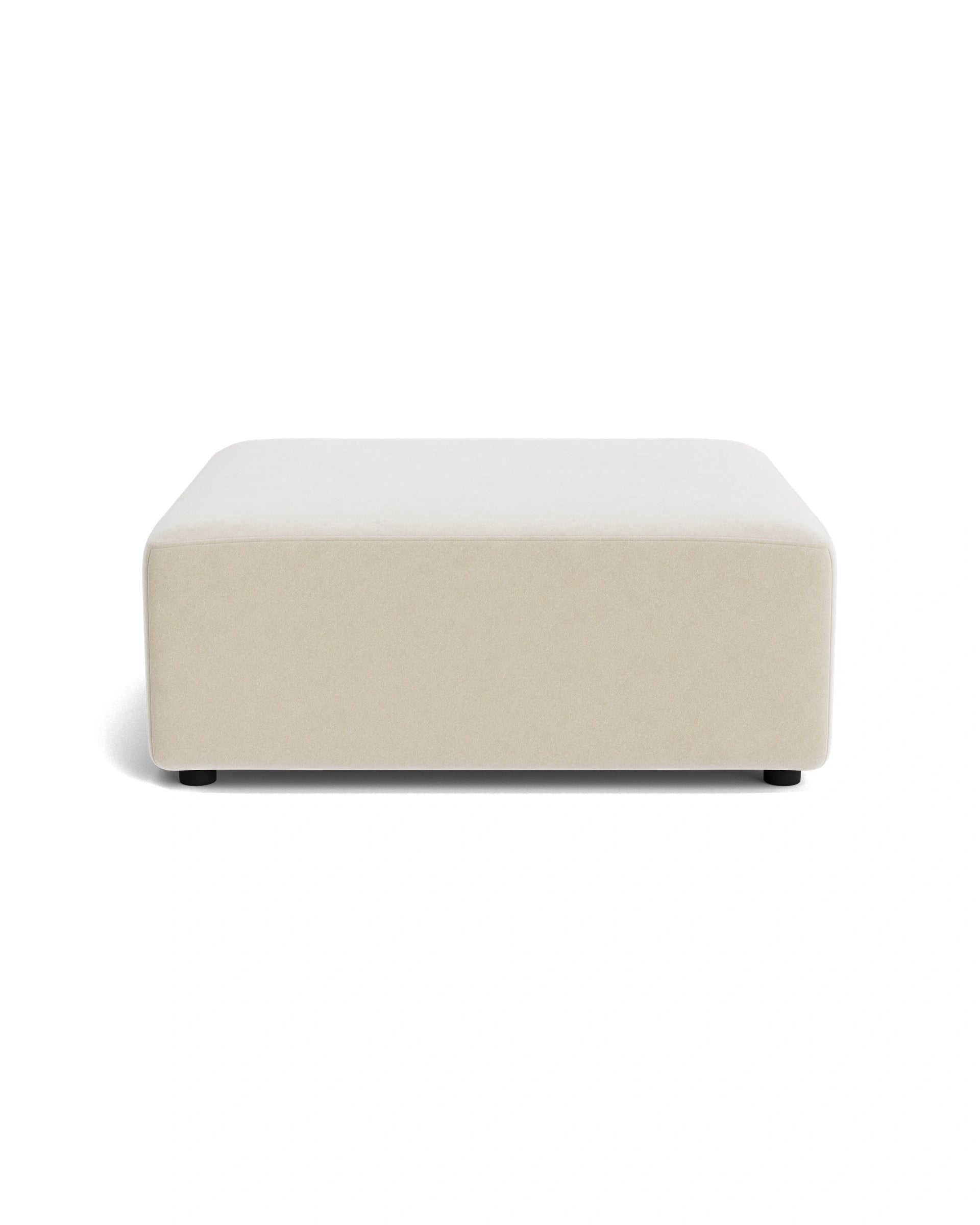 Stretch Ottoman - Eden Ecru