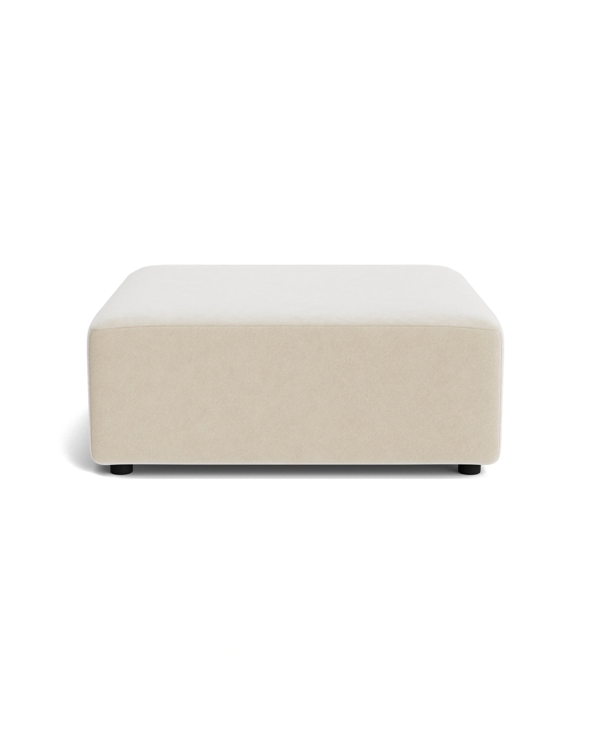 Stretch Ottoman - Eden Ecru