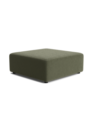 Stretch Ottoman - Eden Leaf