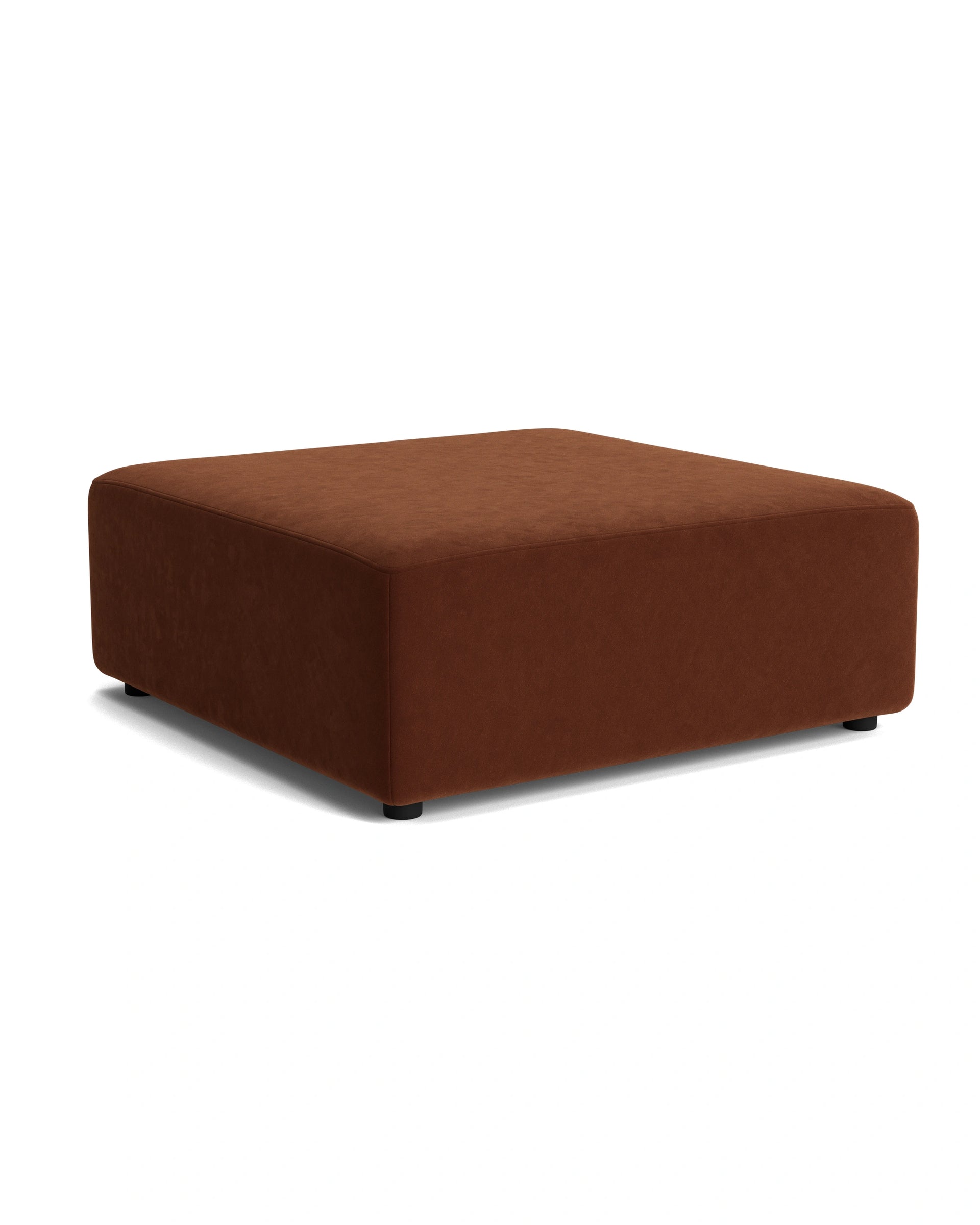 Stretch Ottoman - Eden Brick