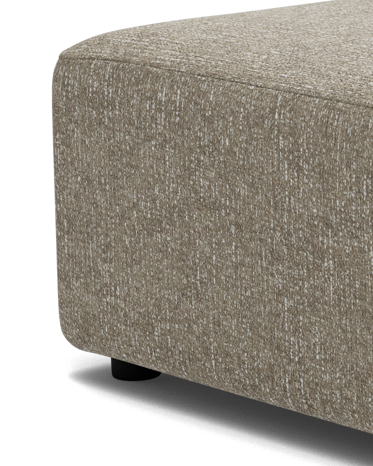 Stretch Ottoman - Fleck Smoke