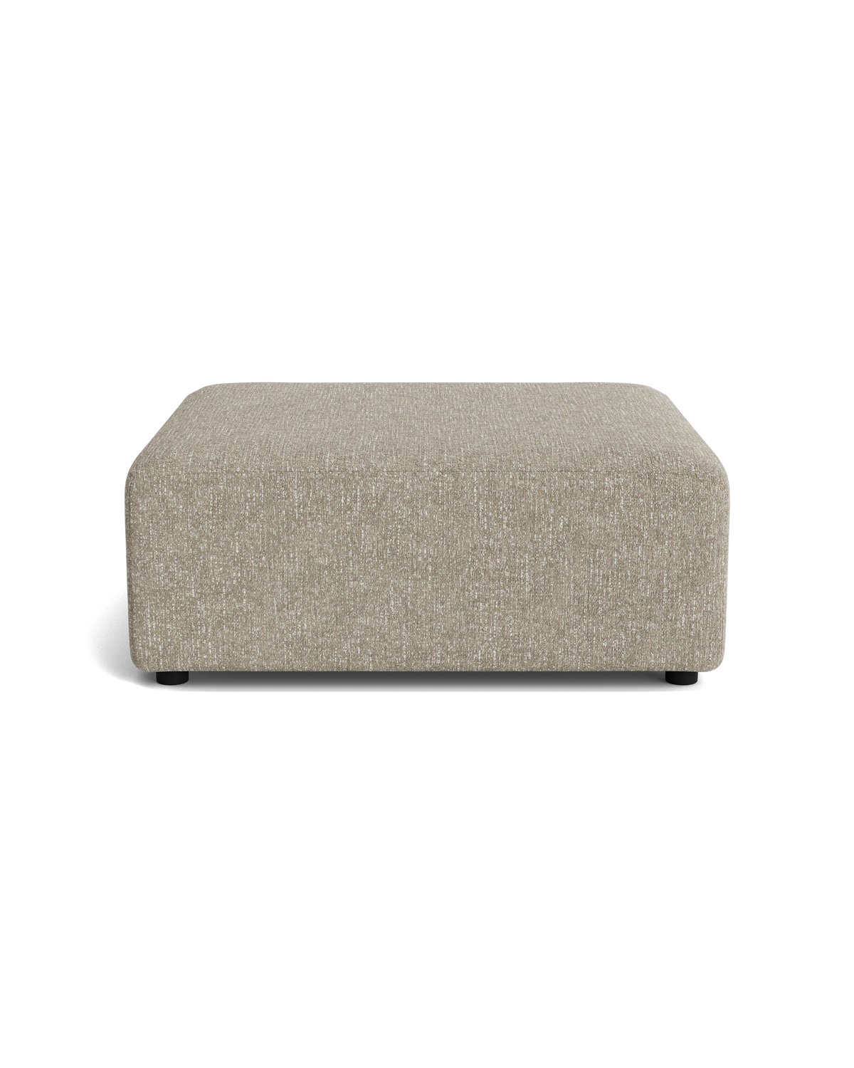Stretch Ottoman - Fleck Smoke