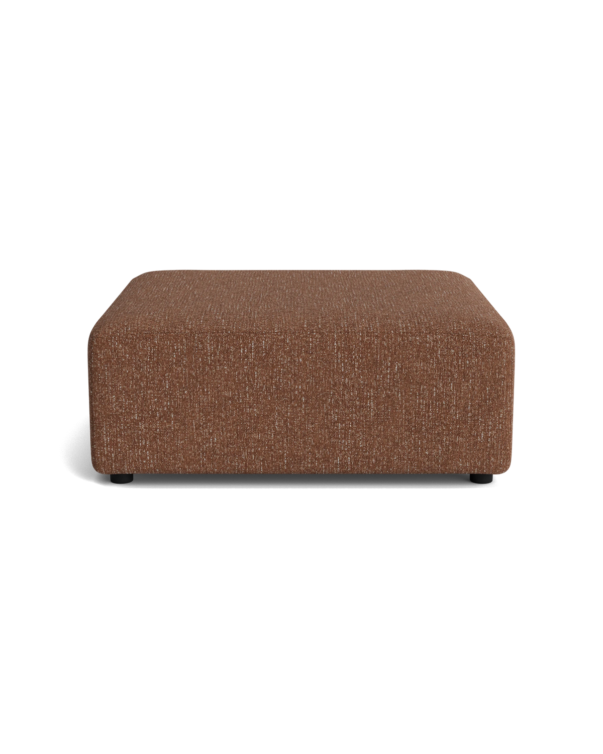 Stretch Ottoman - Fleck Rust