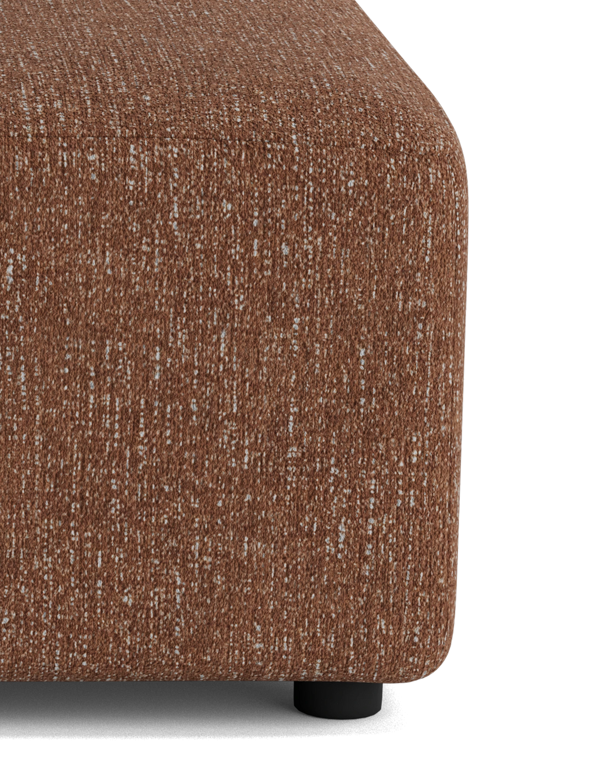 Stretch Ottoman - Fleck Rust