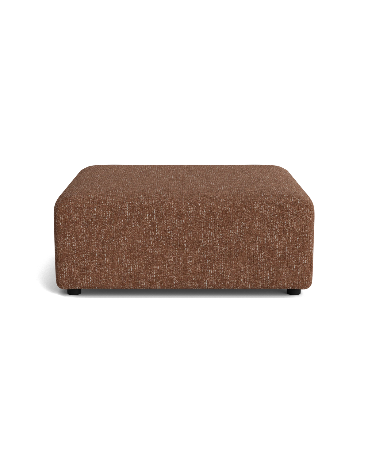 Stretch Ottoman - Fleck Rust
