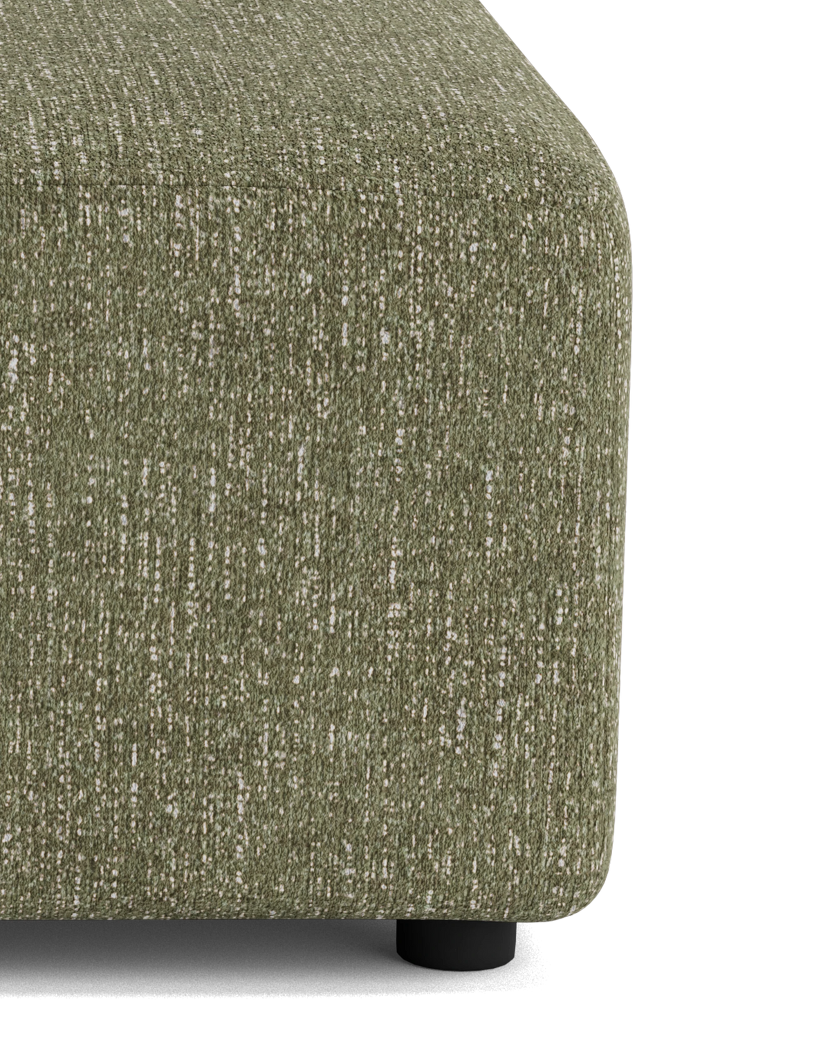 Stretch Ottoman - Fleck Olive