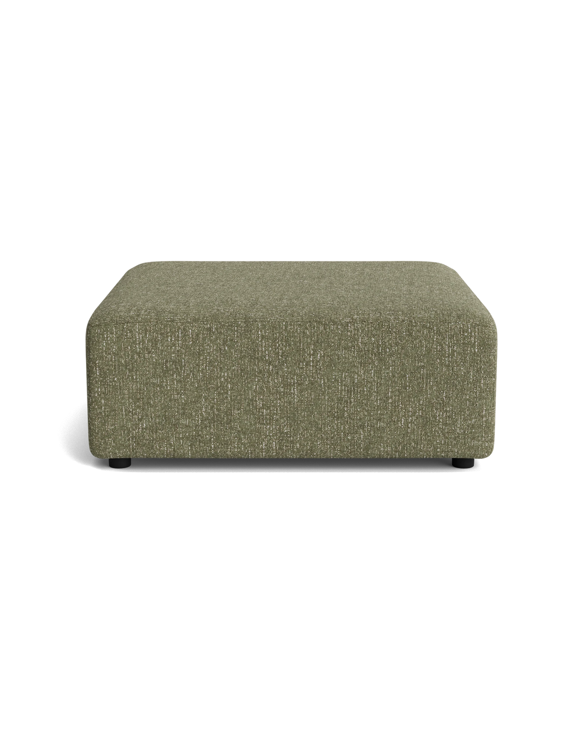 Stretch Ottoman - Fleck Olive