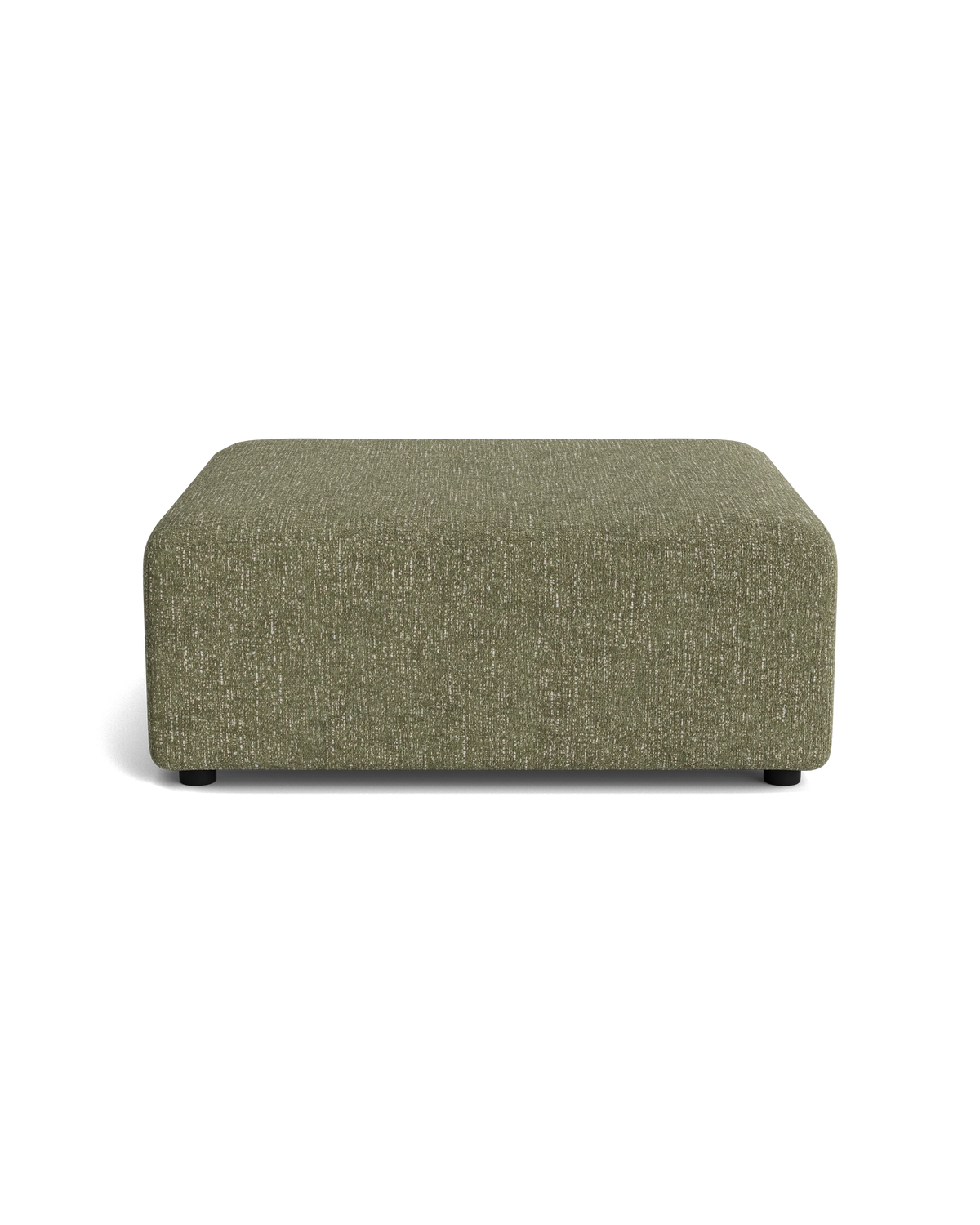 Stretch Ottoman - Fleck Olive