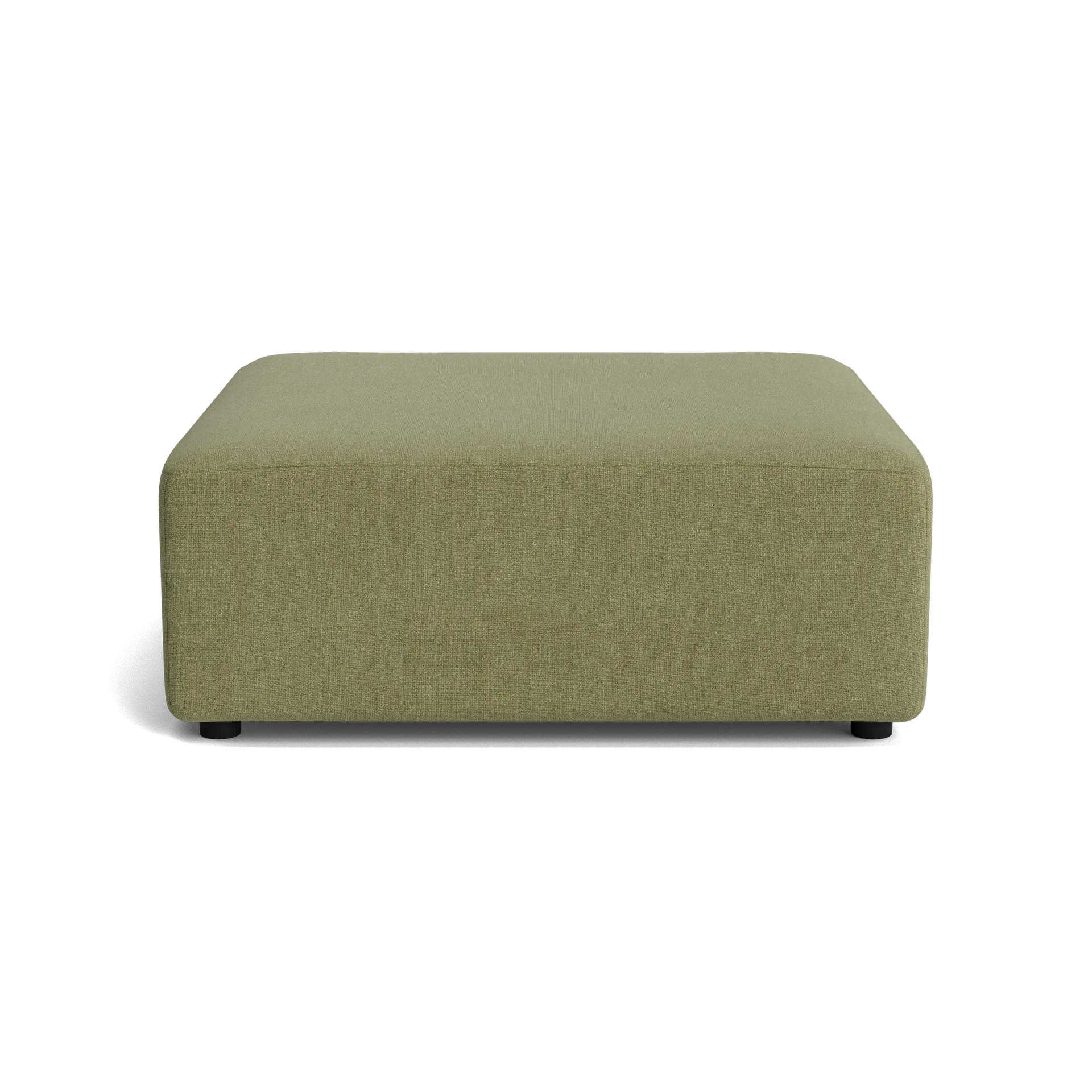 Stretch Ottoman - Fossil Eucalyptus