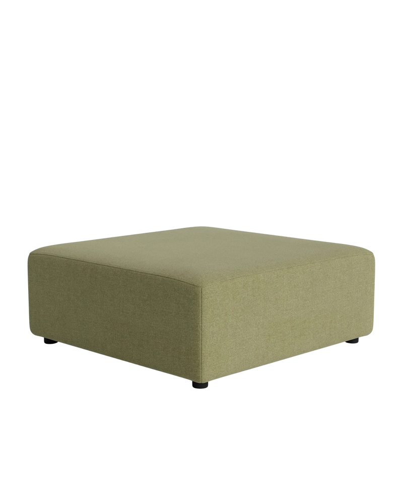 Stretch Ottoman - Fossil Eucalyptus