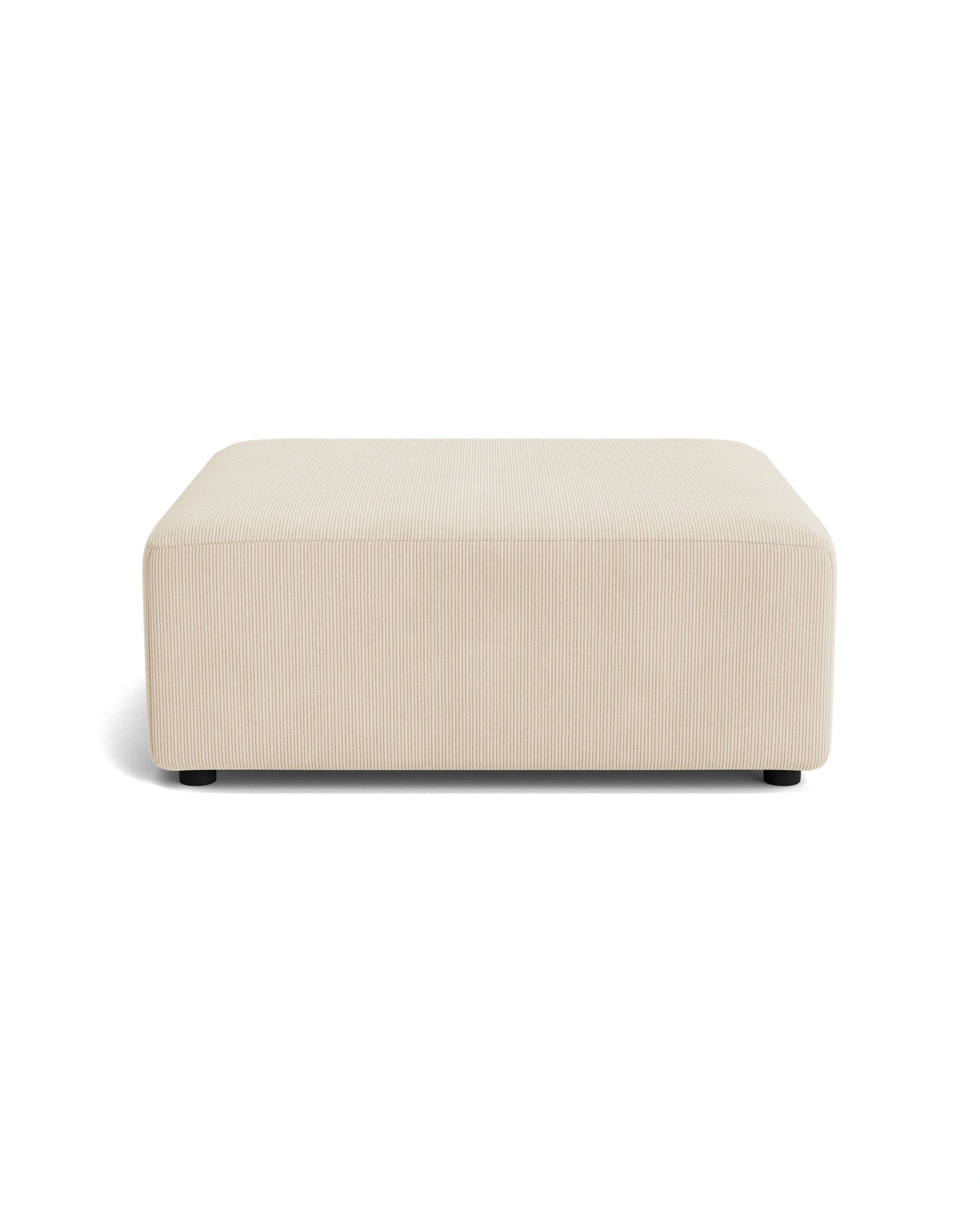 Stretch Ottoman - Corduroy Mist
