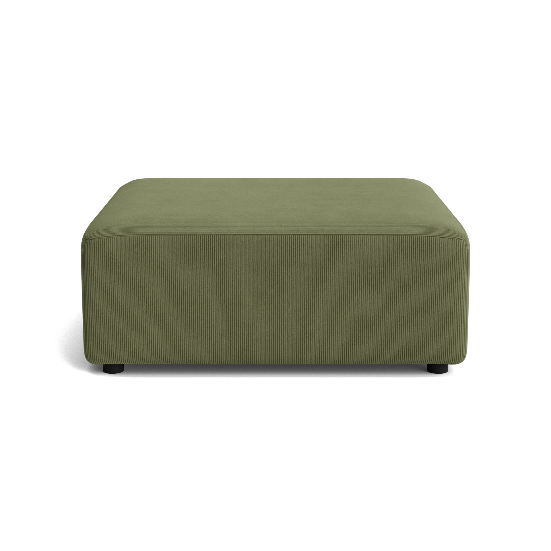 Stretch Ottoman - Corduroy Forest