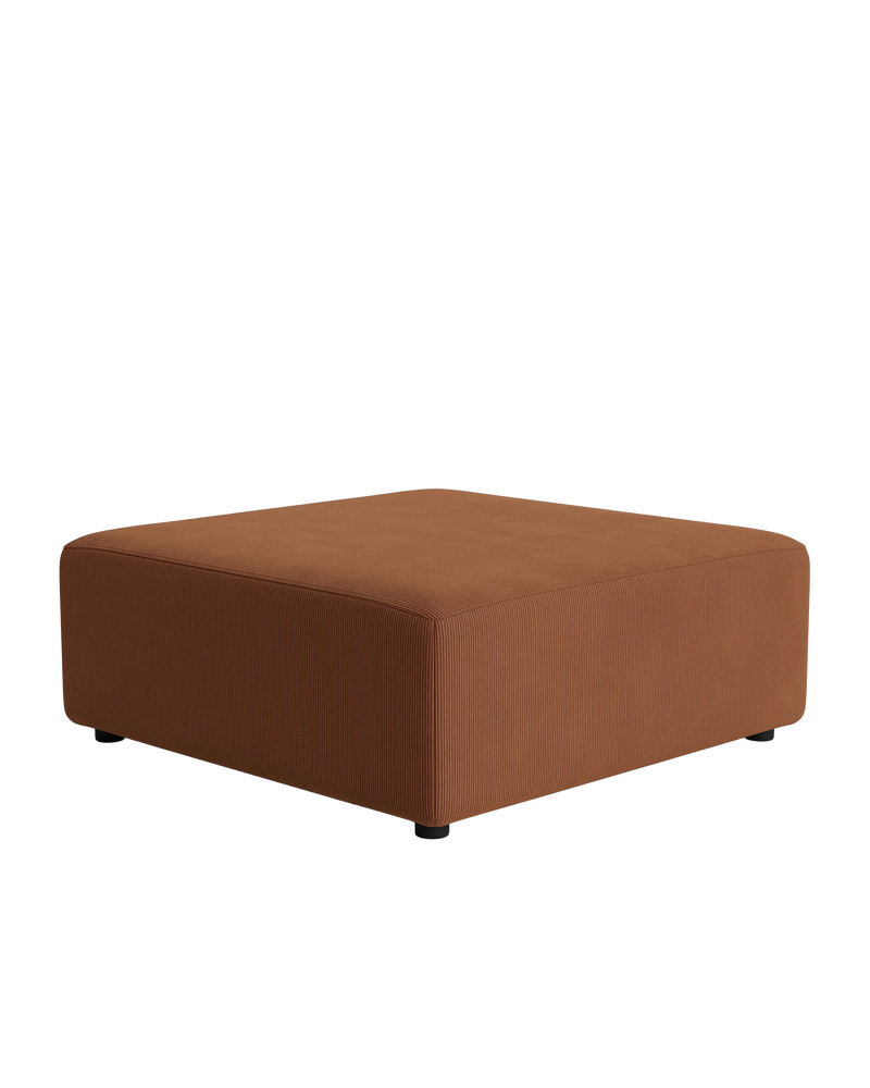 Stretch Ottoman - Corduroy Cocoa
