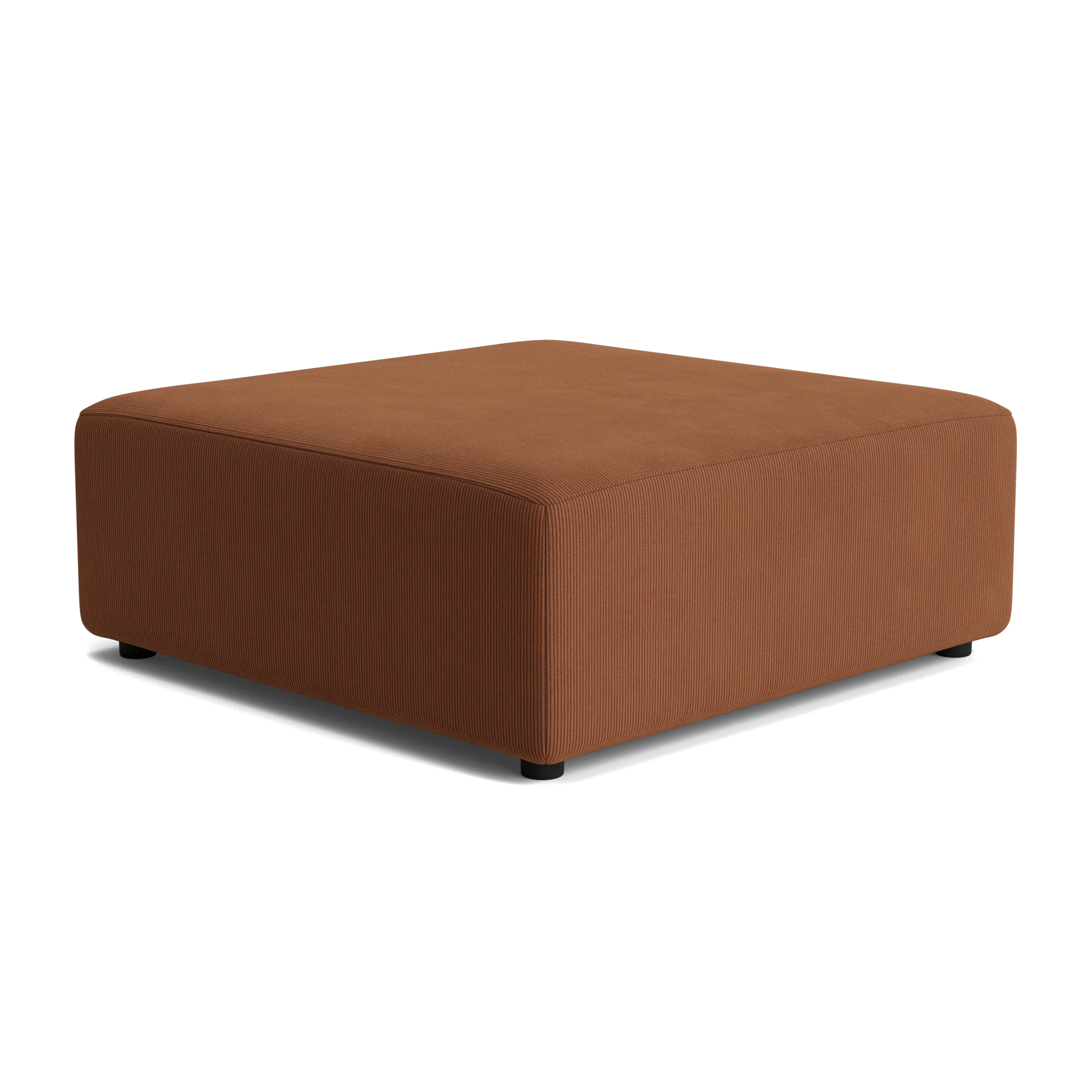 Stretch Ottoman - Corduroy Cocoa