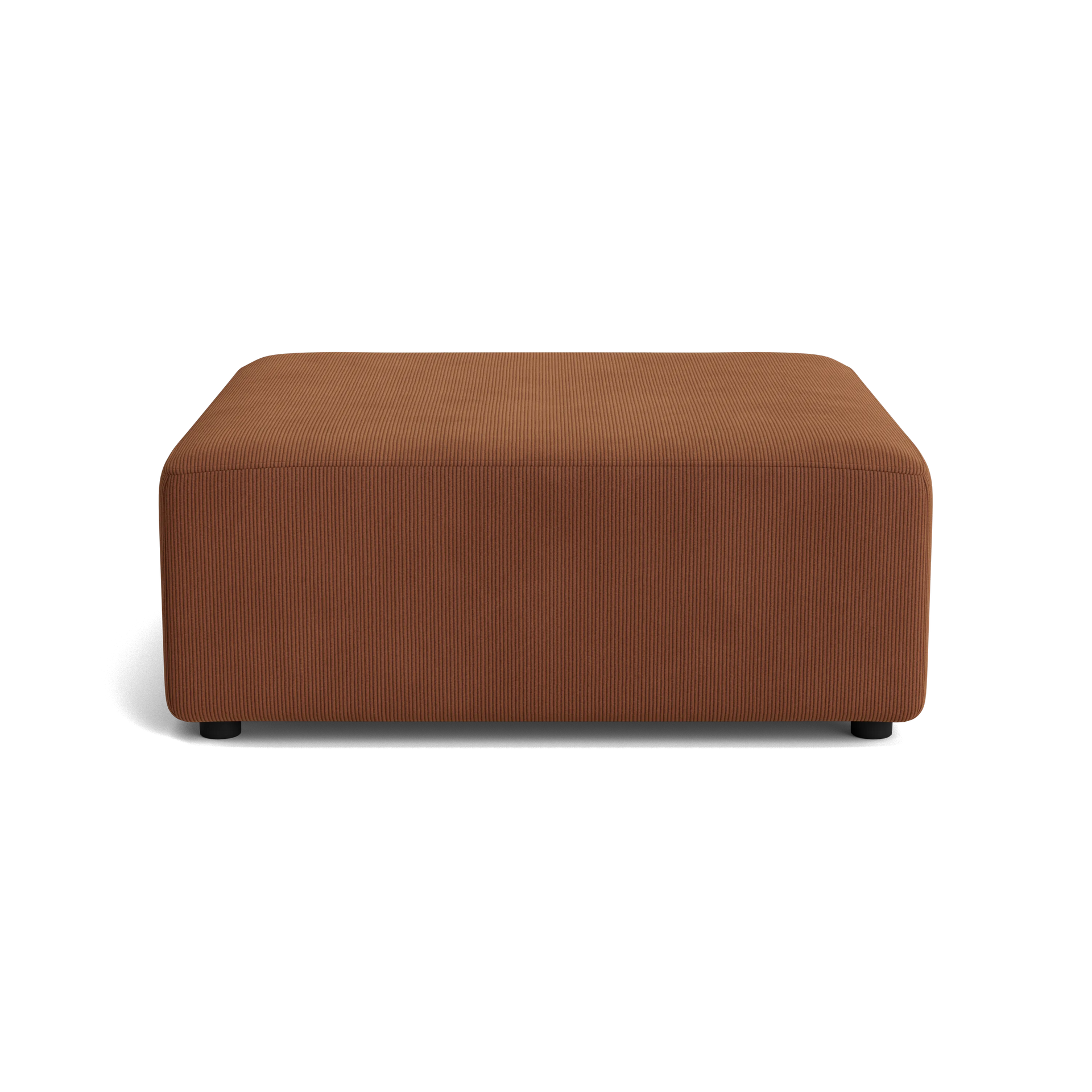 Stretch Ottoman - Corduroy Cocoa