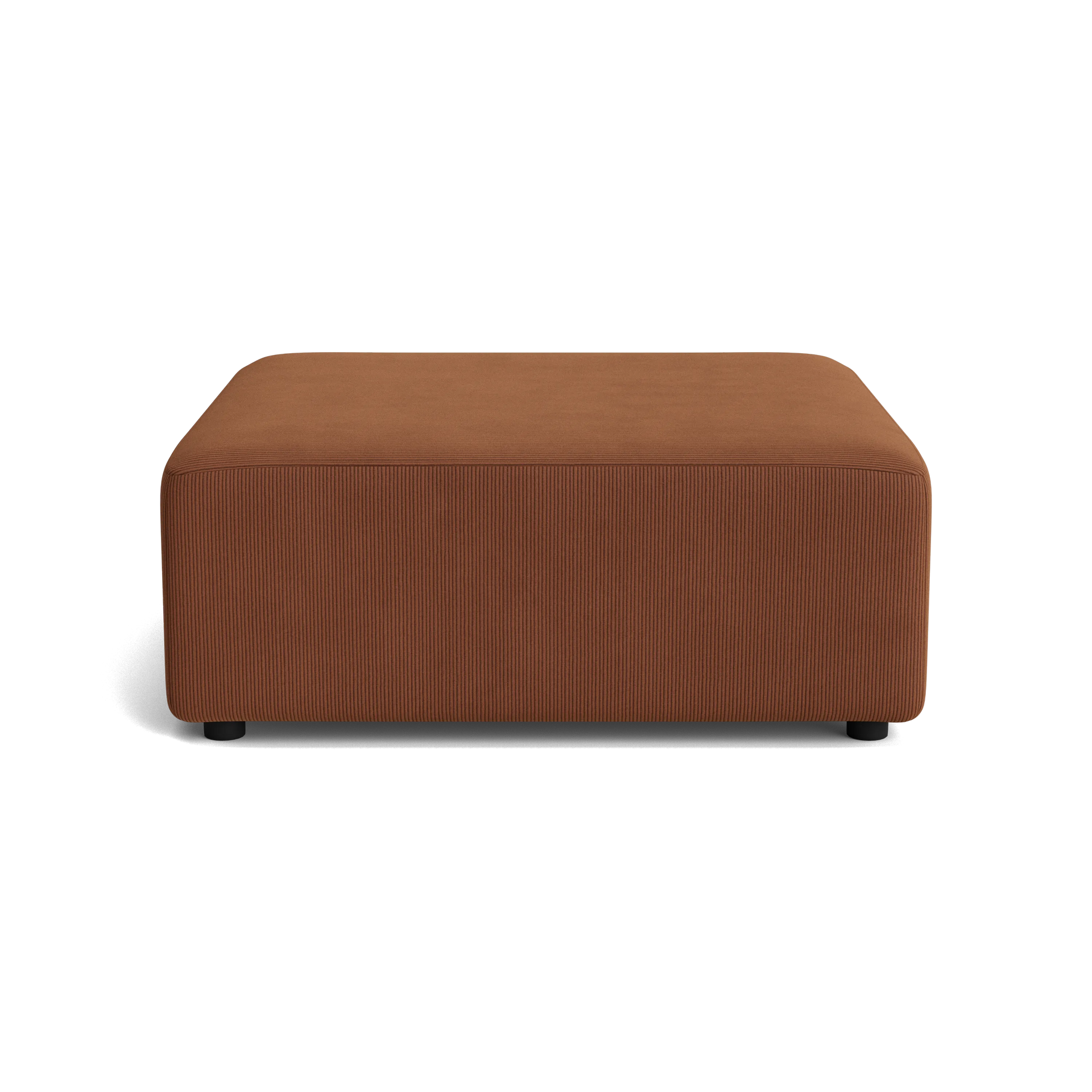Stretch Ottoman - Corduroy Cocoa