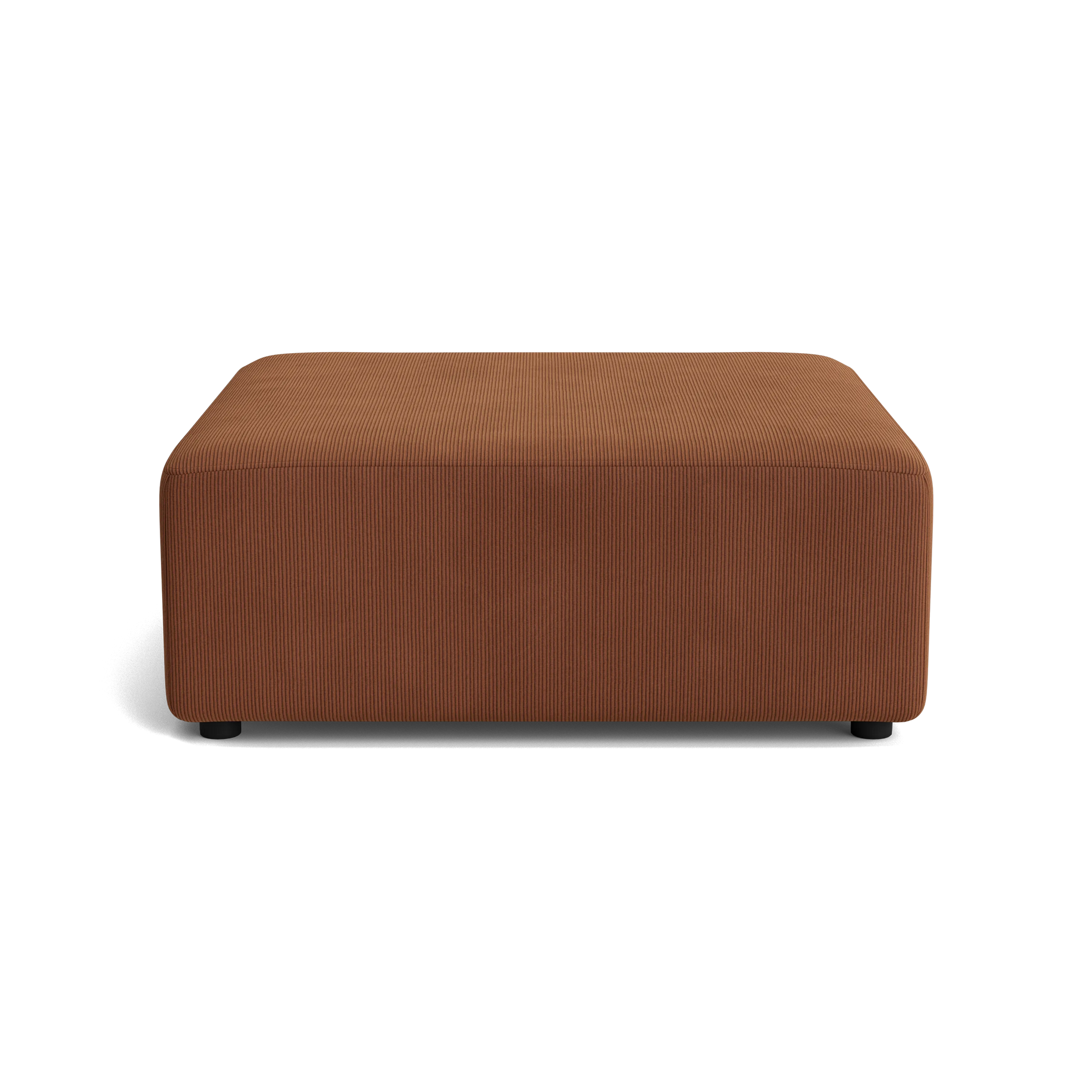 Stretch Ottoman - Corduroy Cocoa