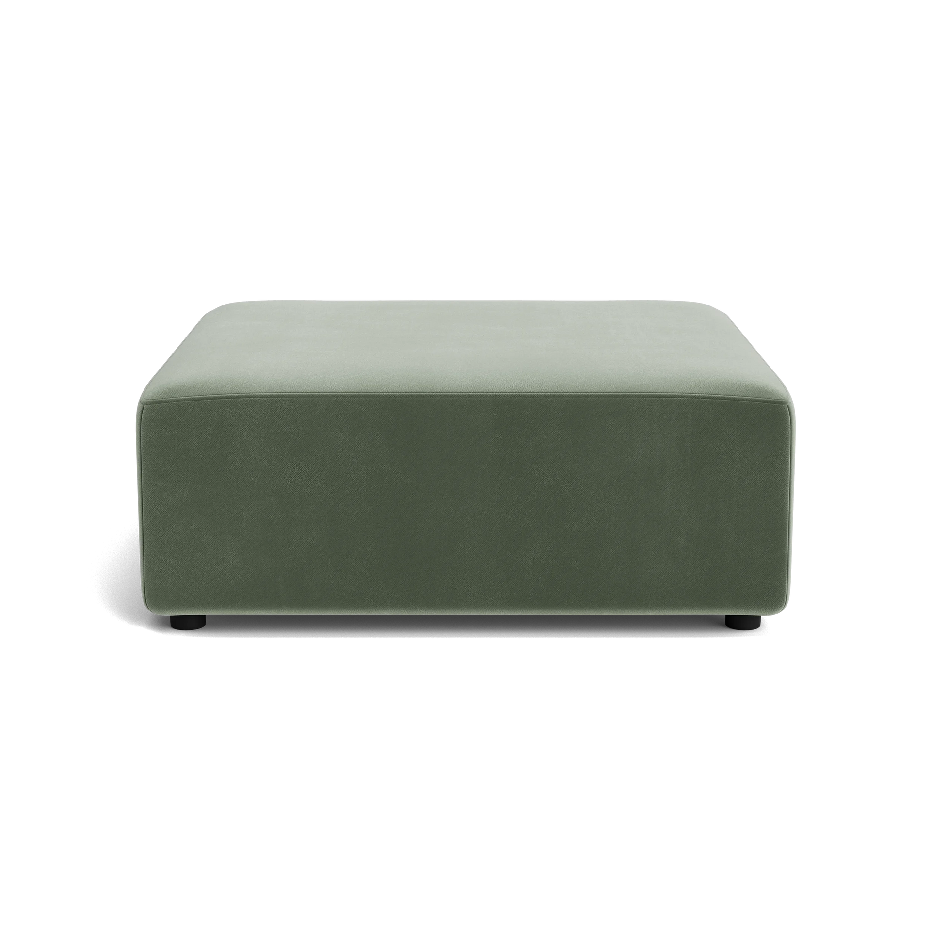 Stretch Ottoman - Opal Ocean