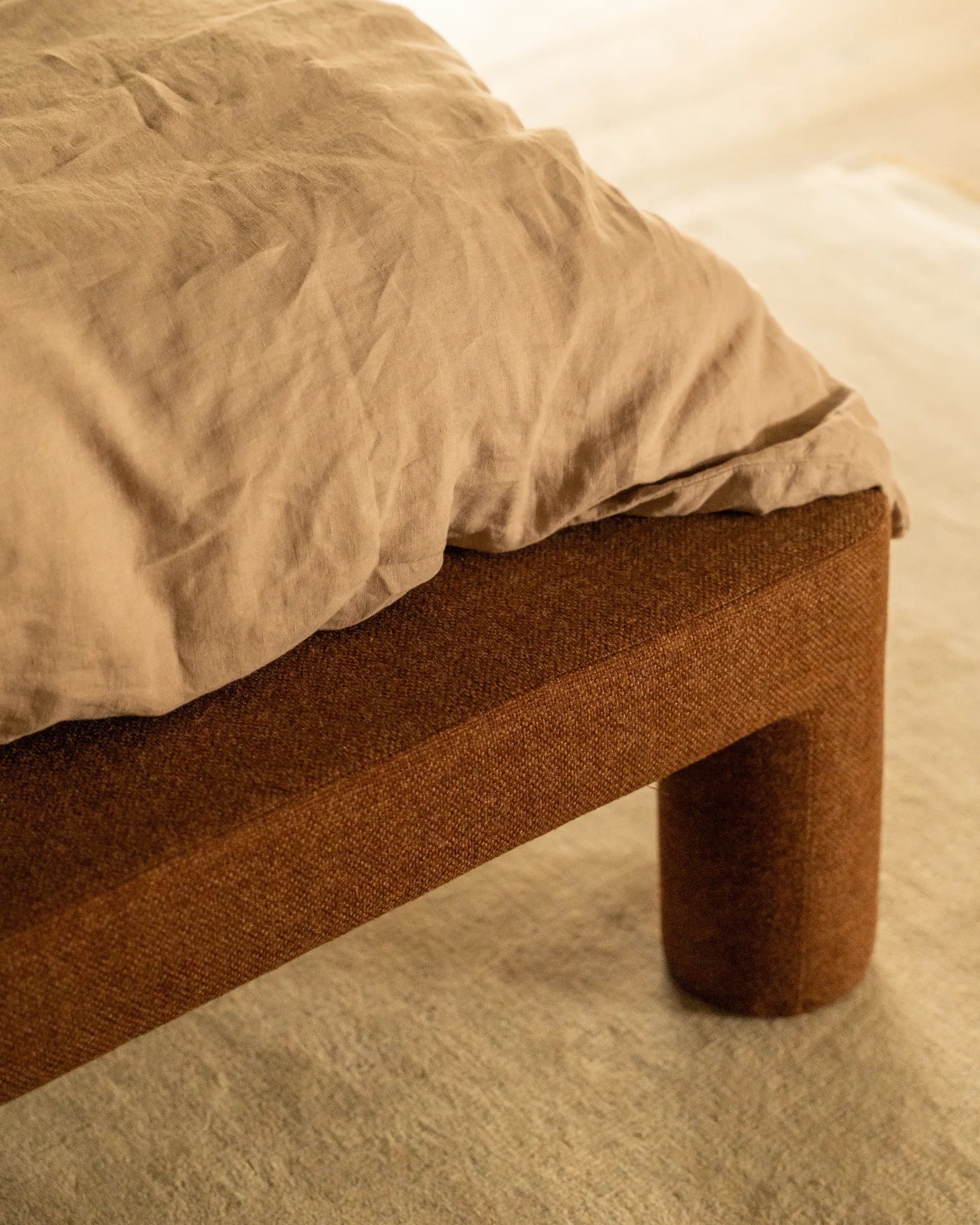 Ritual Queen Bed Frame - Fossil Chocolate