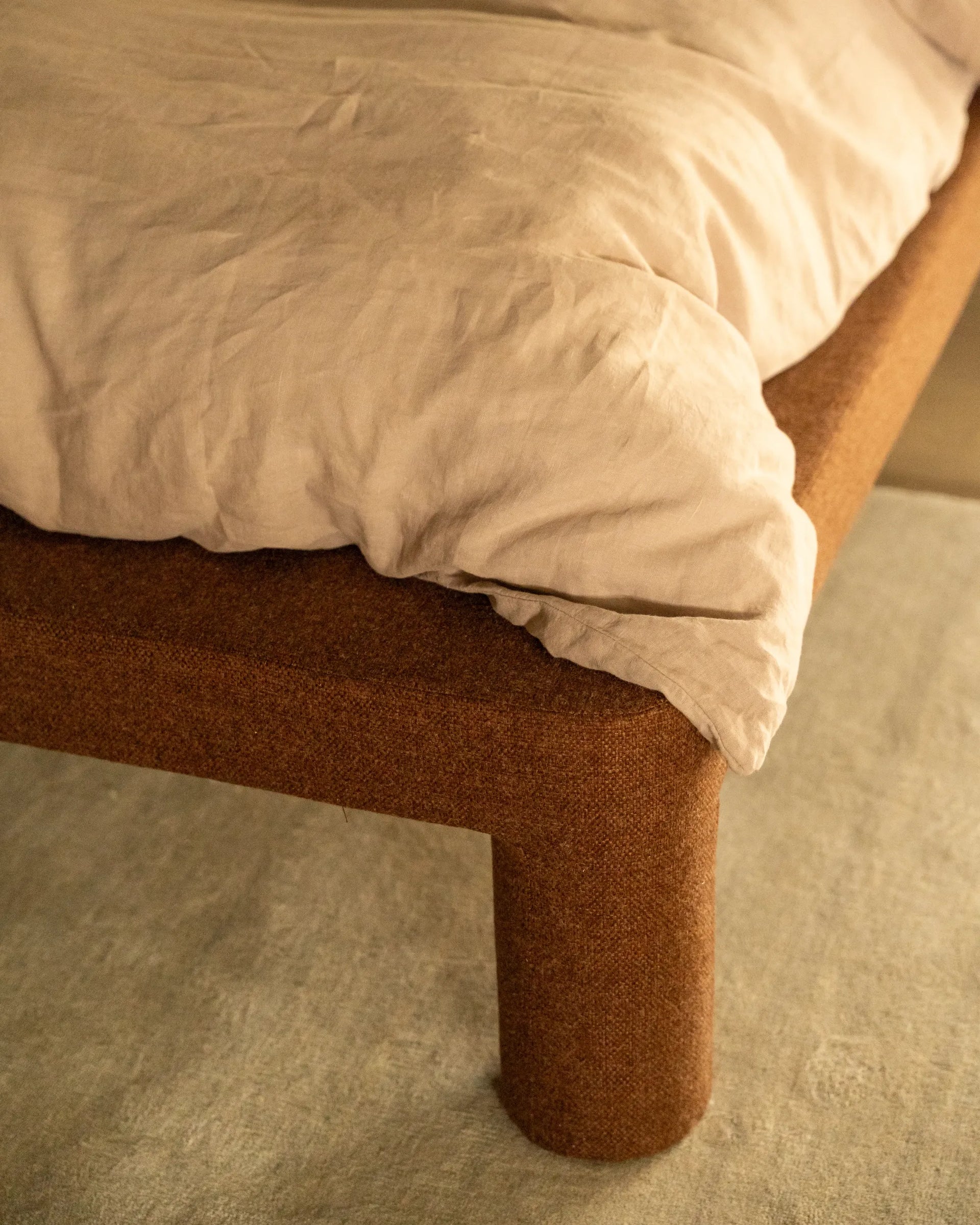 Ritual Queen Bed Frame - Fossil Chocolate