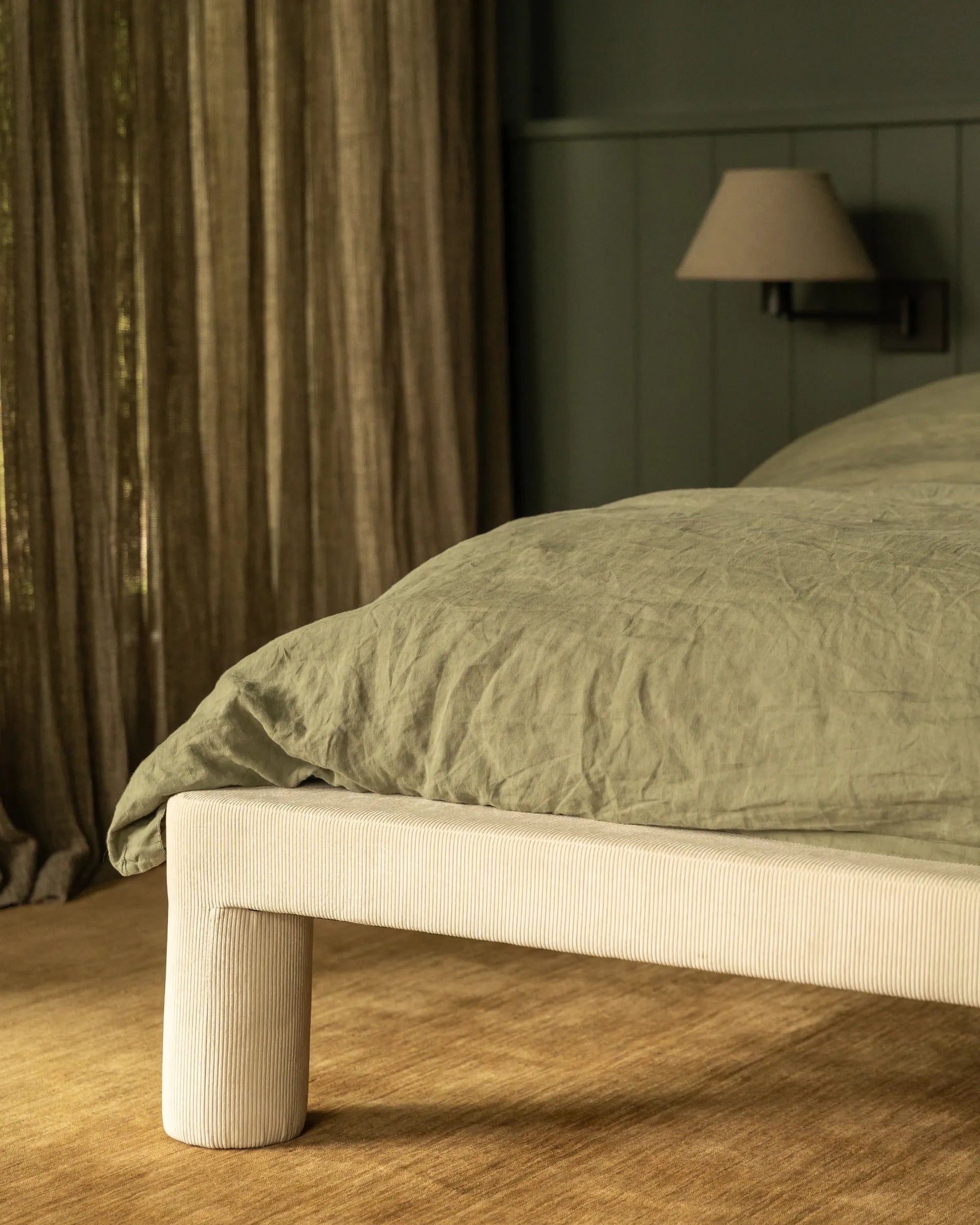 Ritual Queen Bed Frame - Corduroy Off White