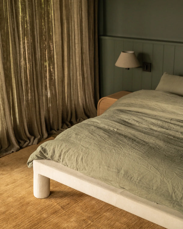 Ritual Queen Bed Frame - Corduroy Off White