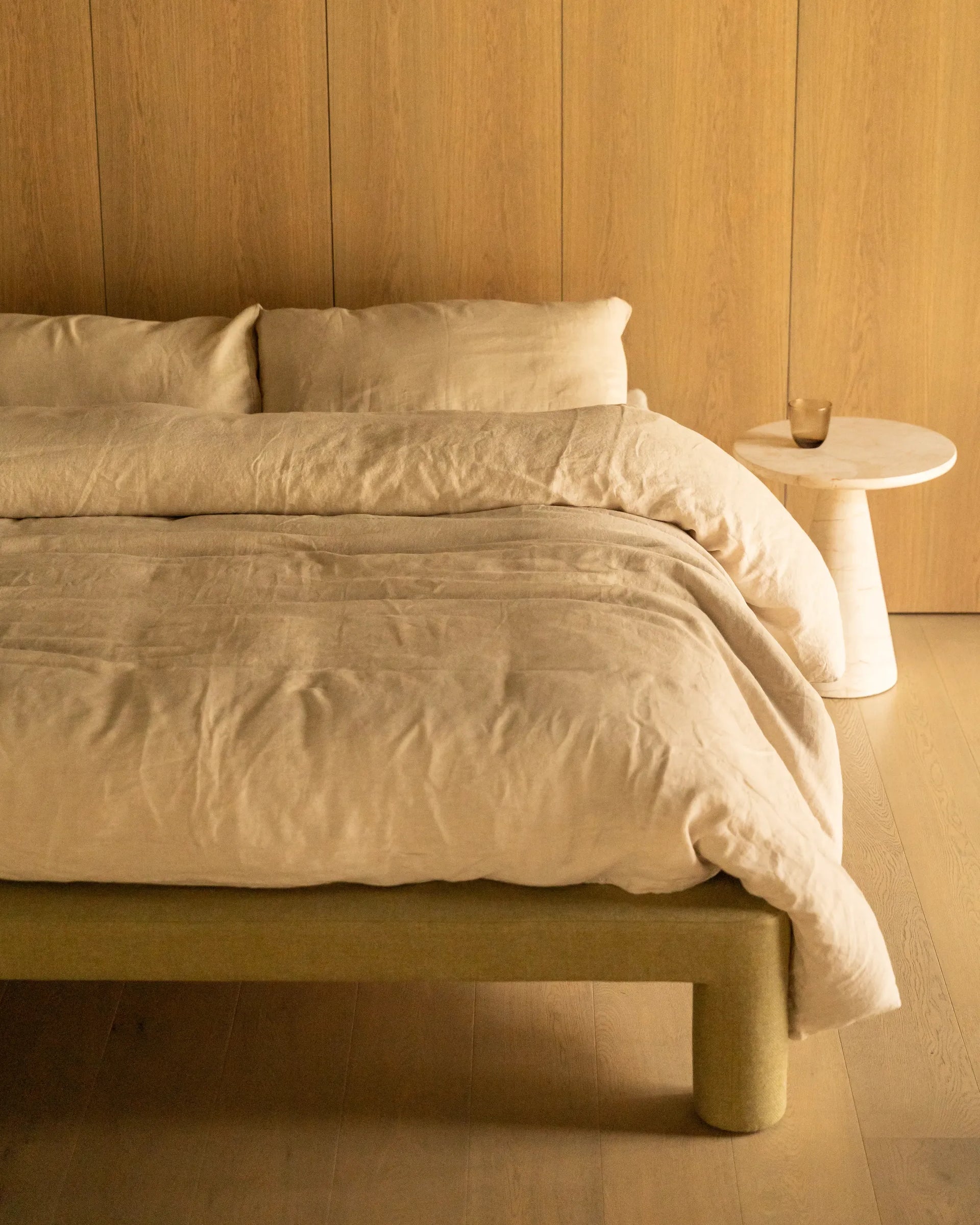 Ritual King Bed Frame - Fossil Eucalyptus