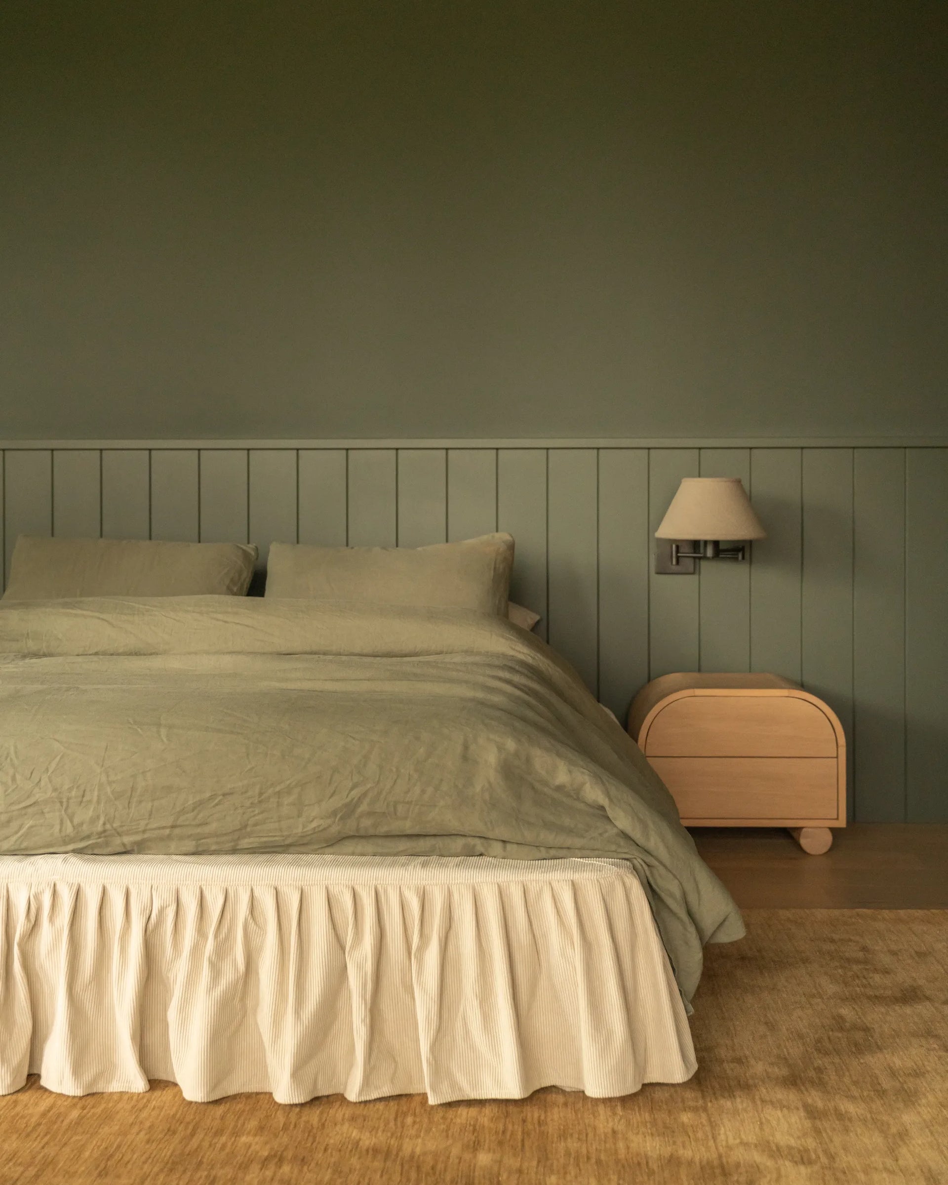 Ritual King Bed - Corduroy Off White