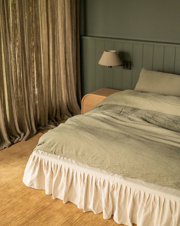 Ritual King Bed - Corduroy Off White