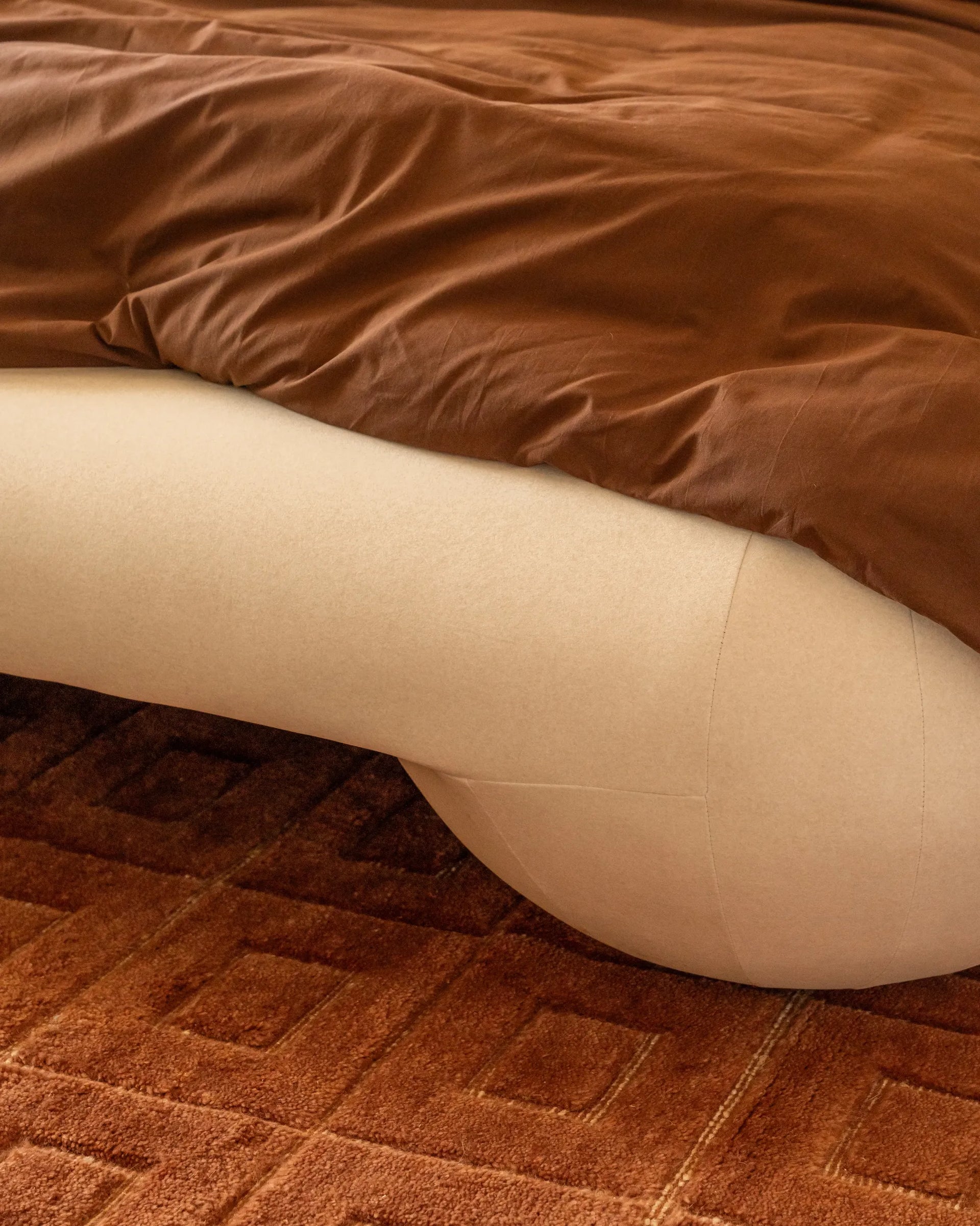 Lune Queen Bed - Eden Ecru