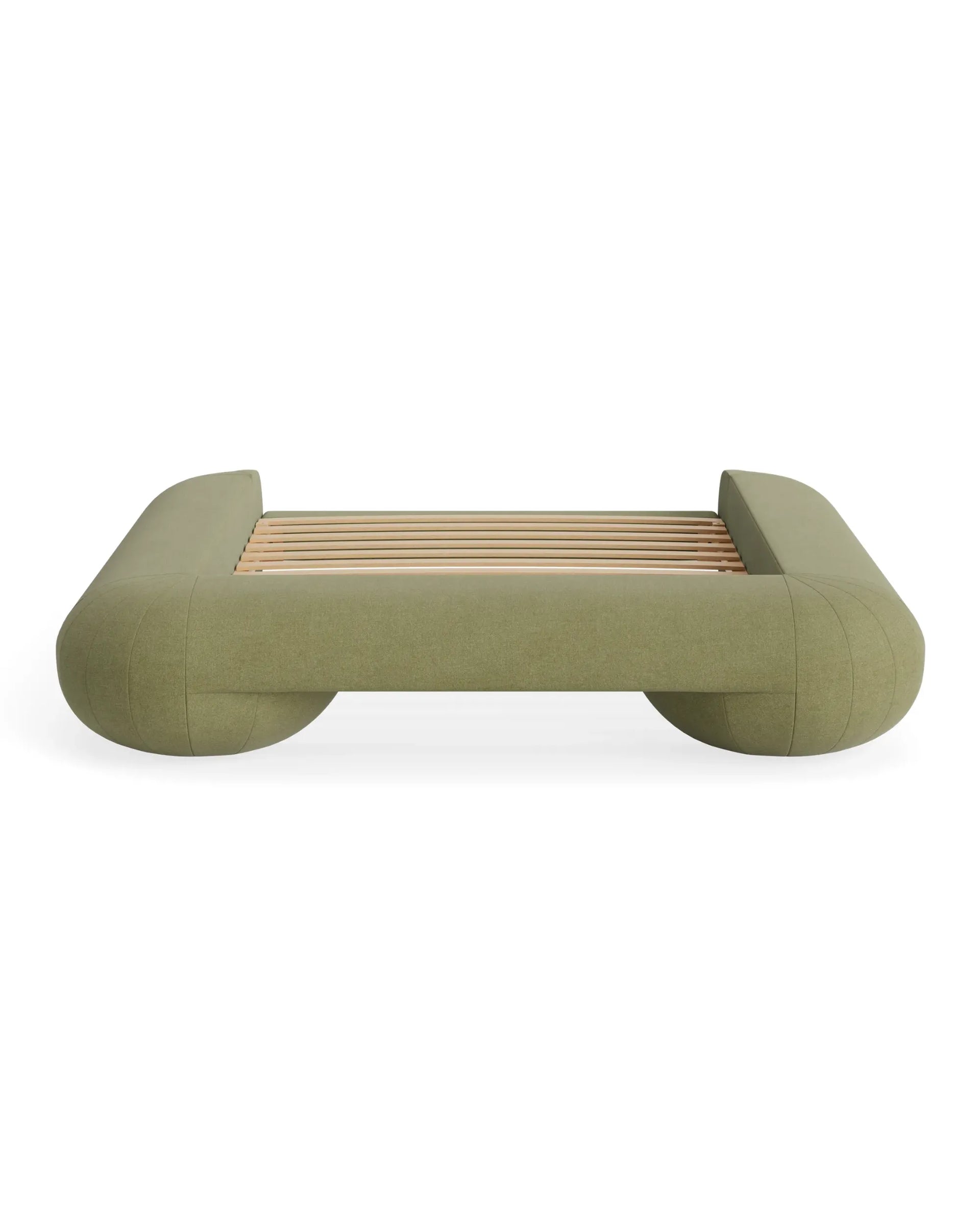 Lune King Bed - Fossil Eucalyptus