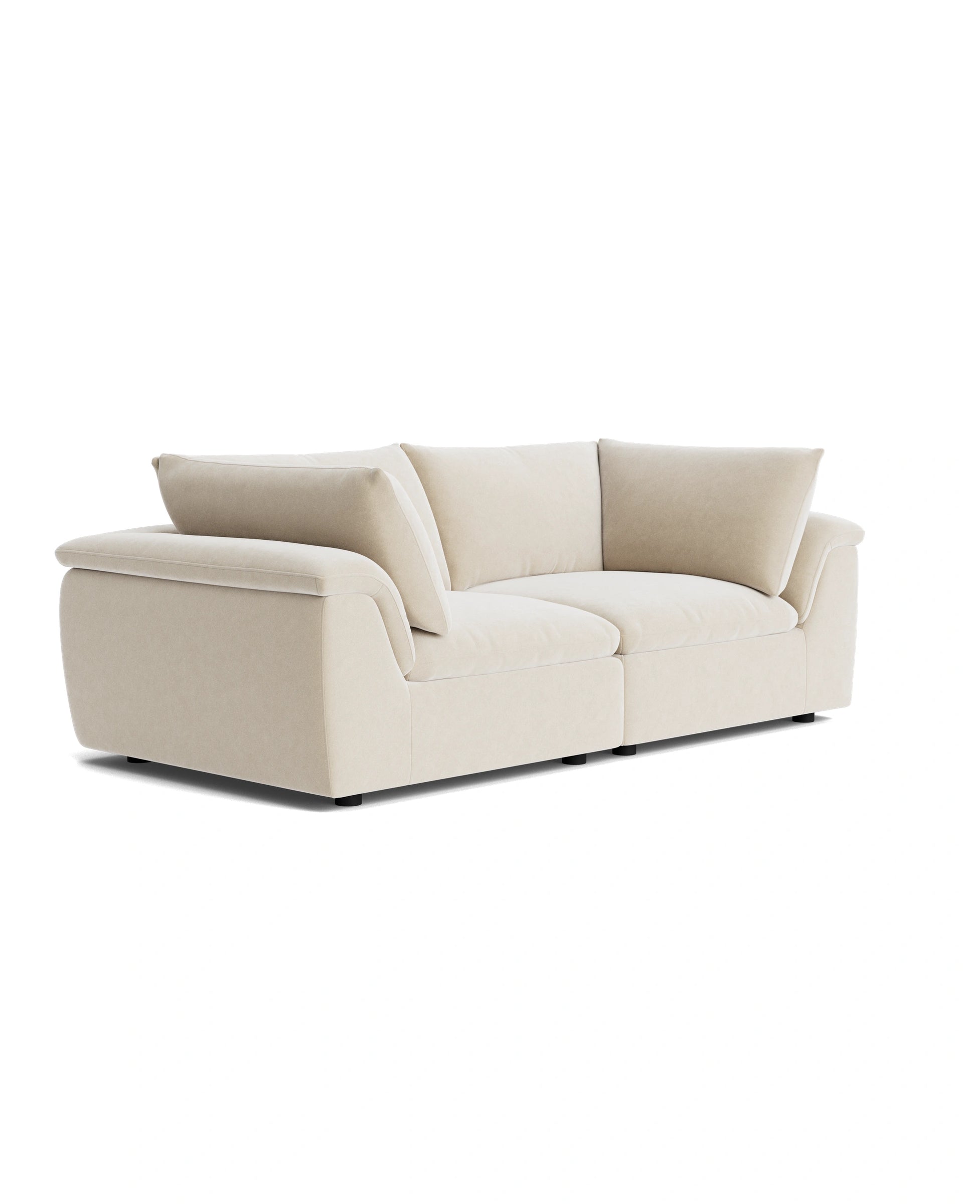Melt 3 Seater Sofa - Eden Ecru