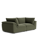 Melt 3 Seater Sofa - Eden Leaf