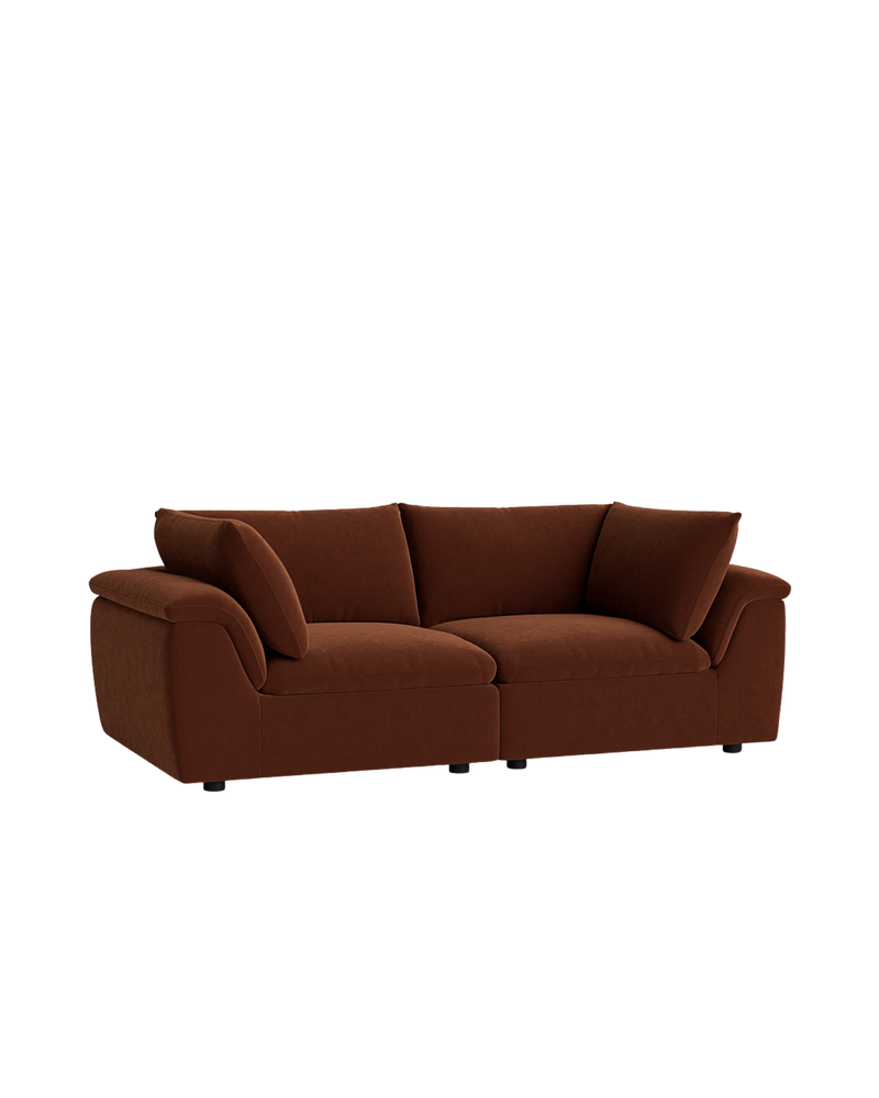 Melt 3 Seater Sofa - Eden Brick